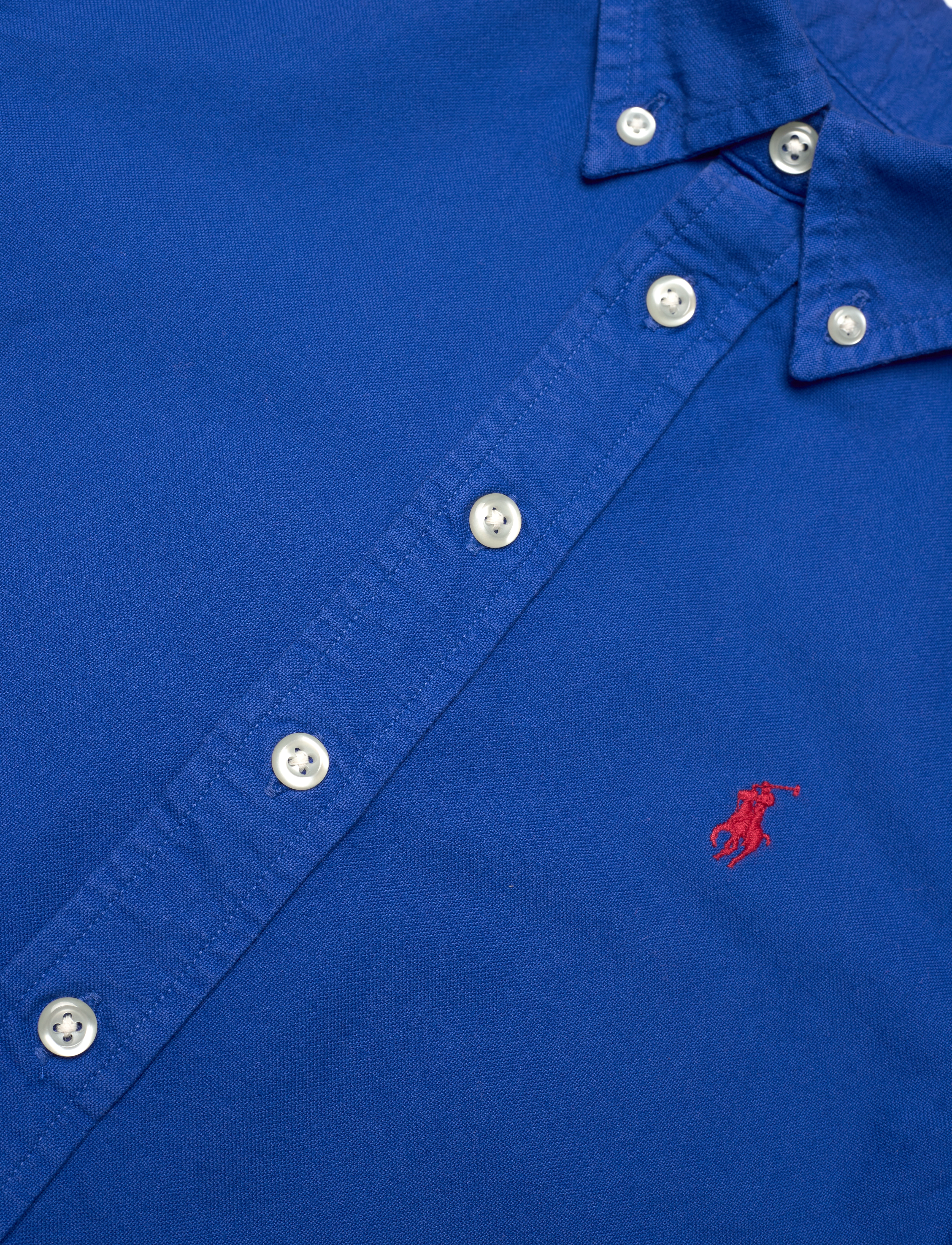Ralph Lauren Kids - Garment-Dyed Cotton Oxford Shirt - sapphire star - 2