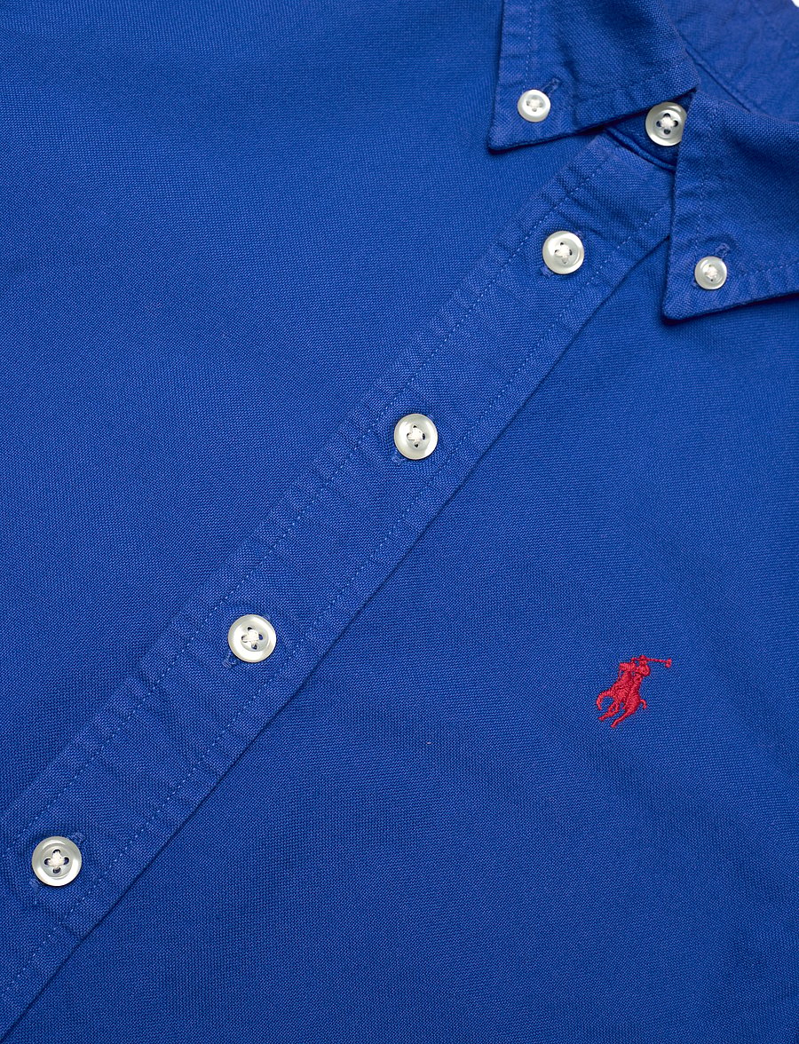 Ralph Lauren Kids - Garment-Dyed Cotton Oxford Shirt - sapphire star - 2