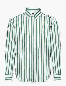 Striped Cotton Poplin Shirt, Ralph Lauren Kids