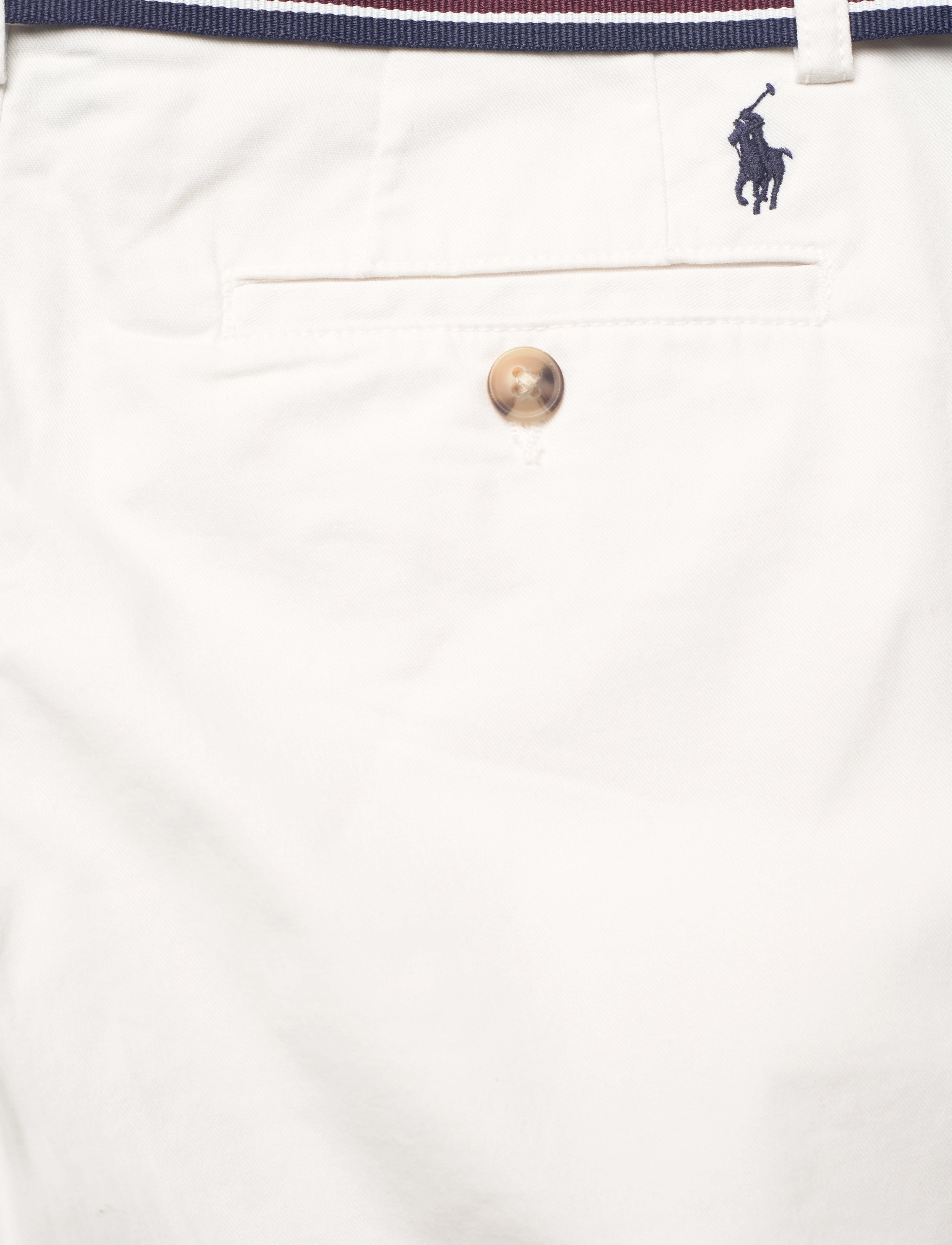 Ralph Lauren Kids - 20/1 STRETCH TWILL-BEDFORD SHRT-SR- - casual shorts - deckwash white - 4