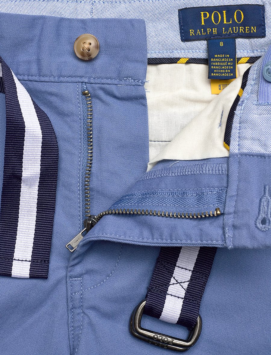Ralph Lauren Kids - 20/1 STRETCH TWILL-BEDFORD SHRT-SR- - casual shorts - nimes blue - 4