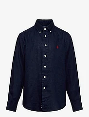 Ralph Lauren Kids - Linen Shirt - koszule z długimi rękawami - newport navy - 1