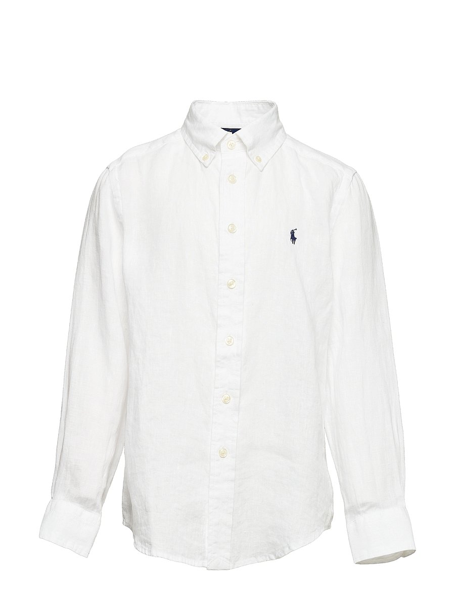 Ralph Lauren Kids - Linen Shirt - white - 0