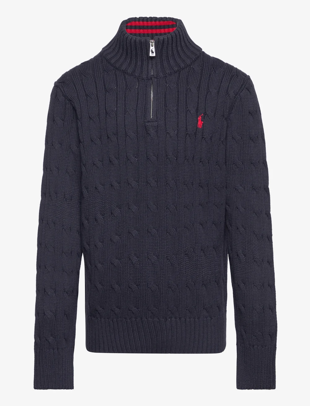 Quarter best sale zip knit