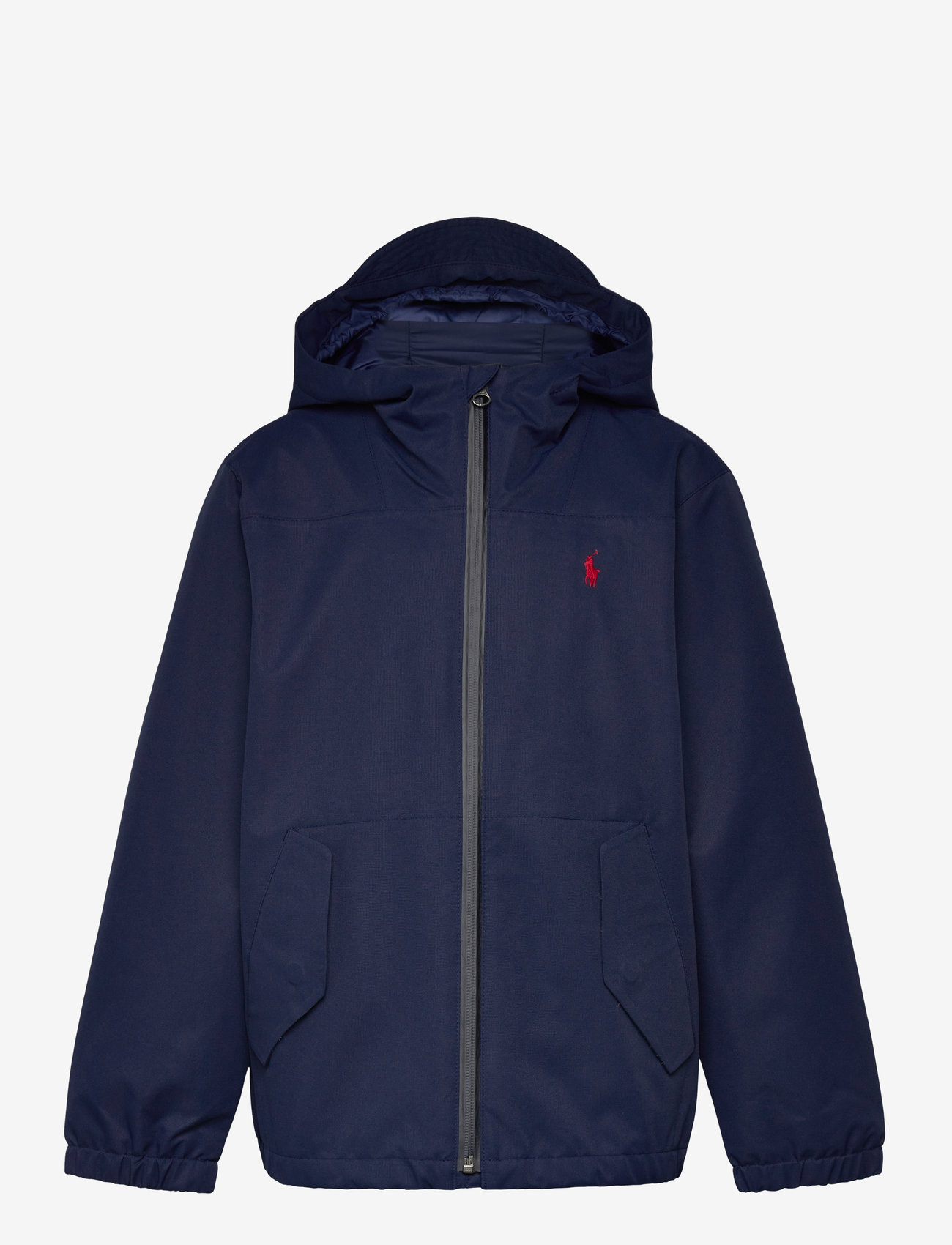 Ralph Lauren Kids - P-Layer 1 Hooded Jacket - light jackets - newport navy - 1