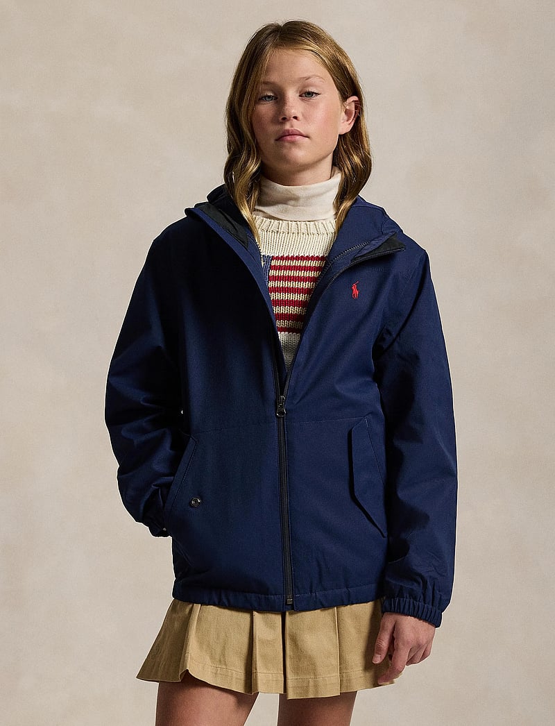 Ralph Lauren Kids - P-Layer 1 Hooded Jacket - lette jakker - newport navy - 4