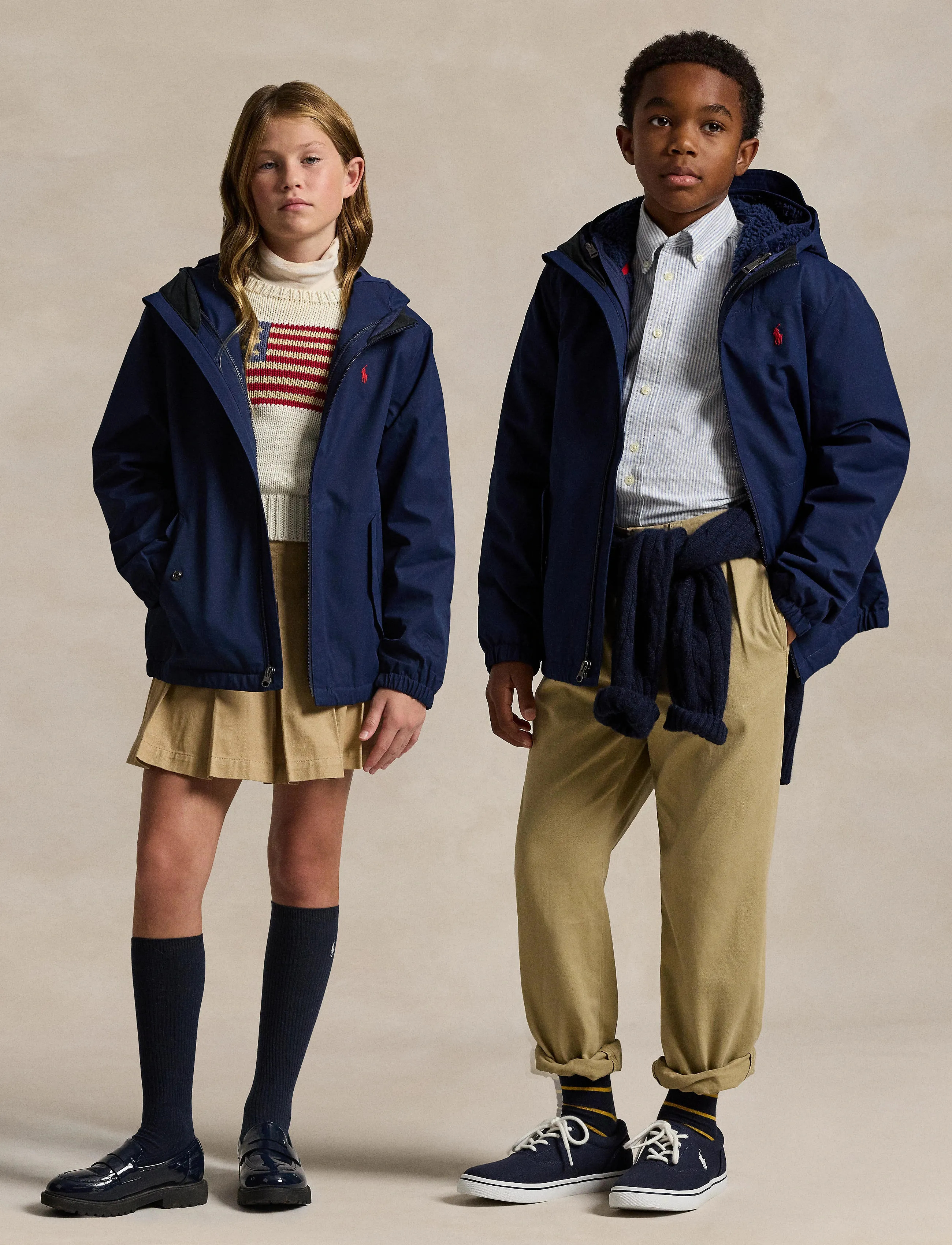 Ralph Lauren Kids - P-Layer 1 Hooded Jacket - vestes legères - newport navy - 5