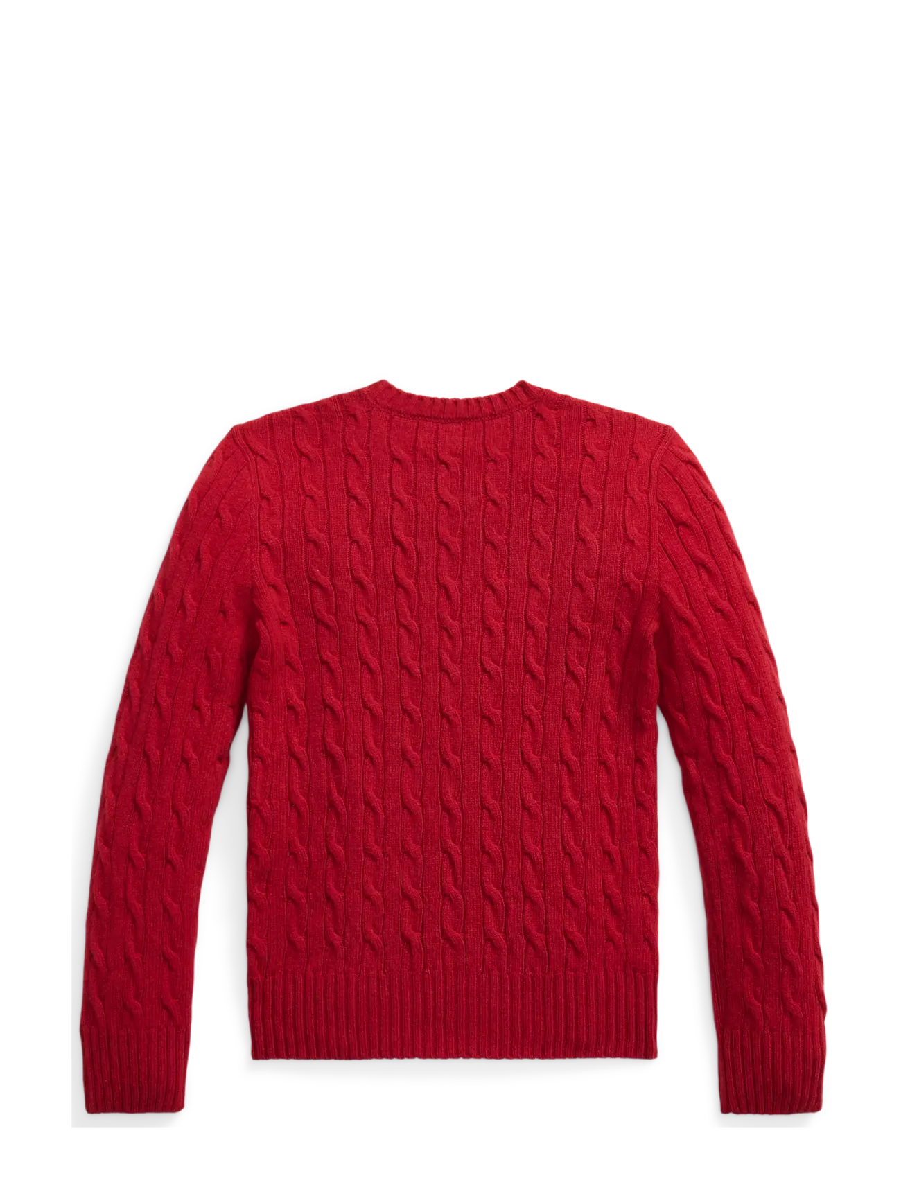 Ralph Lauren Kids - Cable-Knit Wool-Cashmere Sweater - pullover - fireside red/c0097 - 1