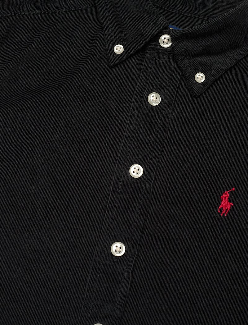 Ralph Lauren Kids - Cotton Corduroy Shirt - långärmade skjortor - polo black - 2