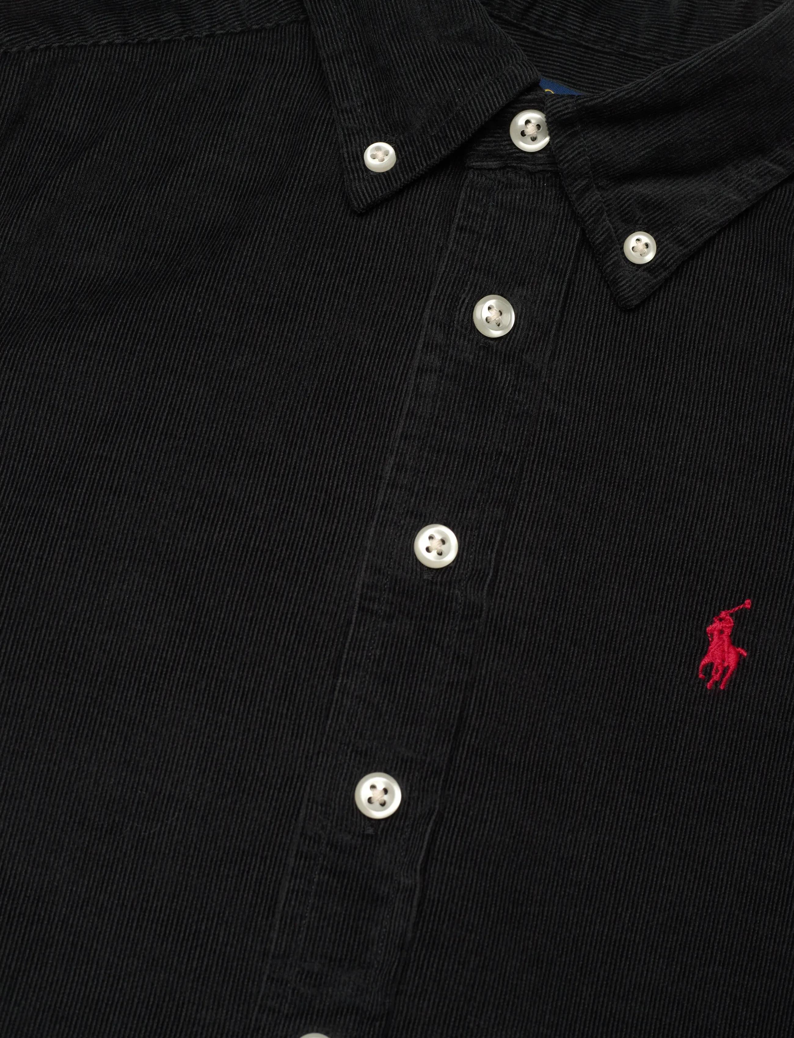 Ralph Lauren Kids - Cotton Corduroy Shirt - polo black - 2