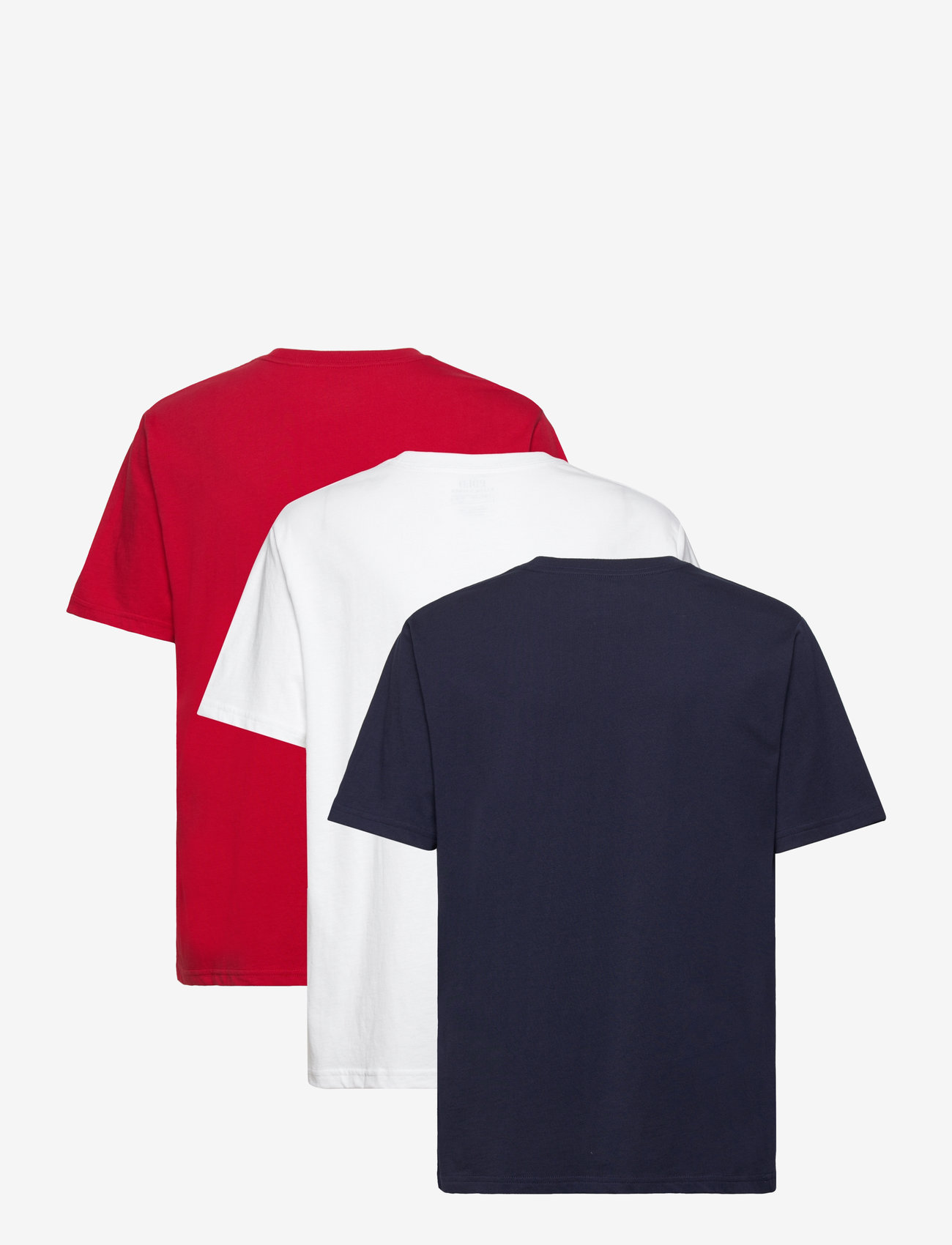 Ralph Lauren Kids - Cotton Jersey Crewneck Tee 3-Pack - kurzärmelige - polo essentials 1 - 1