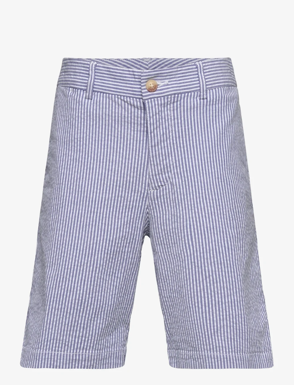 Ralph Lauren Kids - Stretch Cotton Seersucker Short - casual shorts - blue seersucker - 0