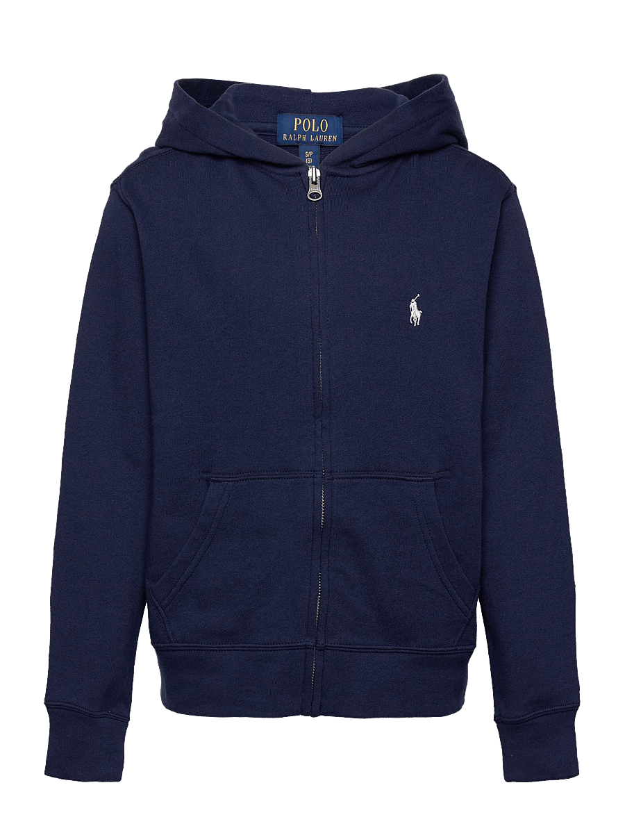 Ralph Lauren Kids - Spa Terry Full-Zip Hoodie - newport navy - 0