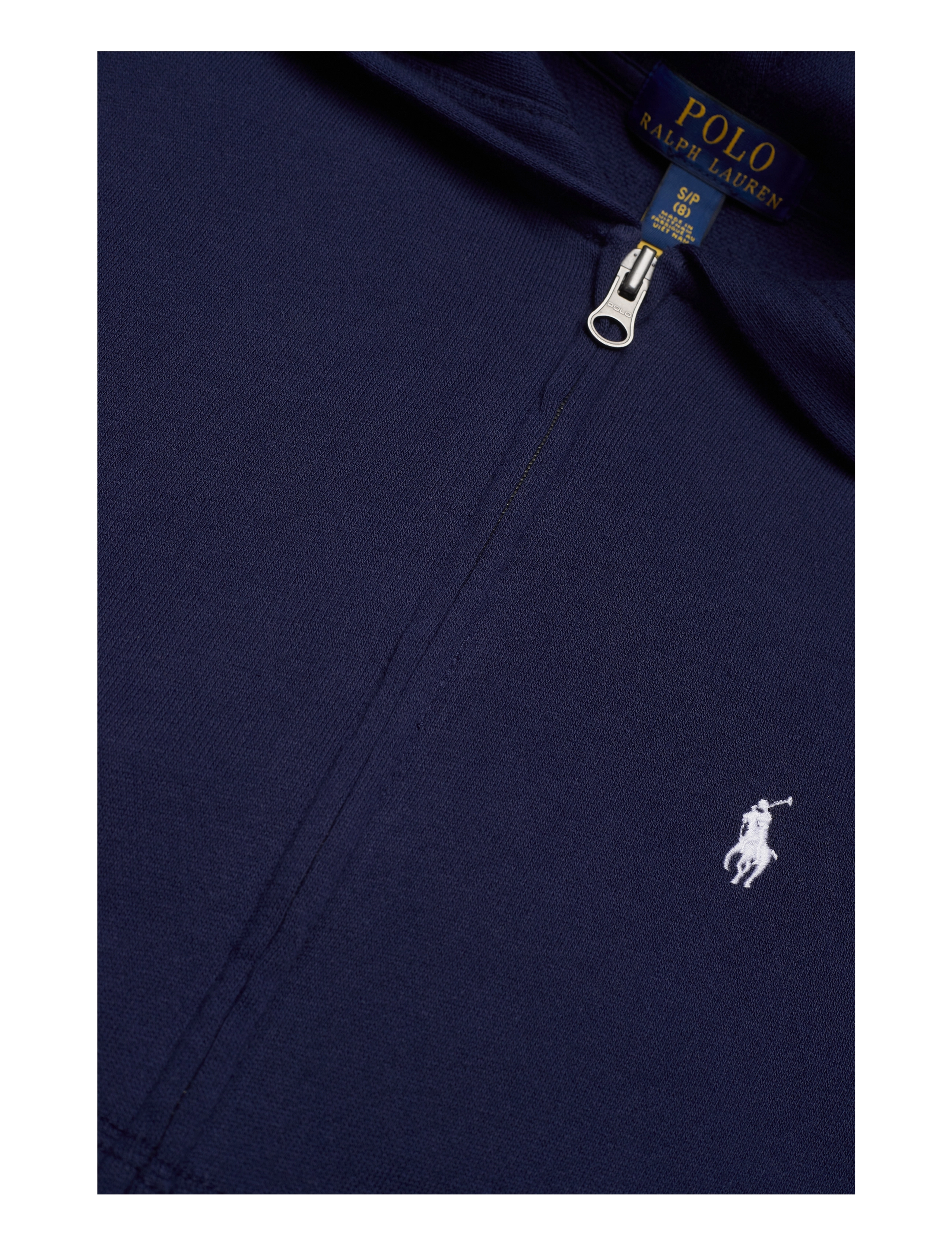Ralph Lauren Kids - Spa Terry Full-Zip Hoodie - newport navy - 2
