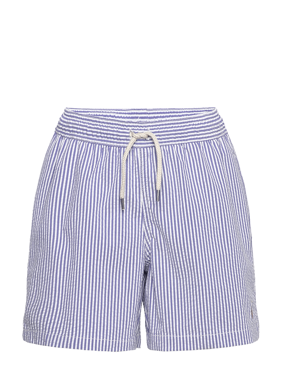 Ralph Lauren Kids - Traveler Seersucker Swim Trunk - cruise royal seer - 0