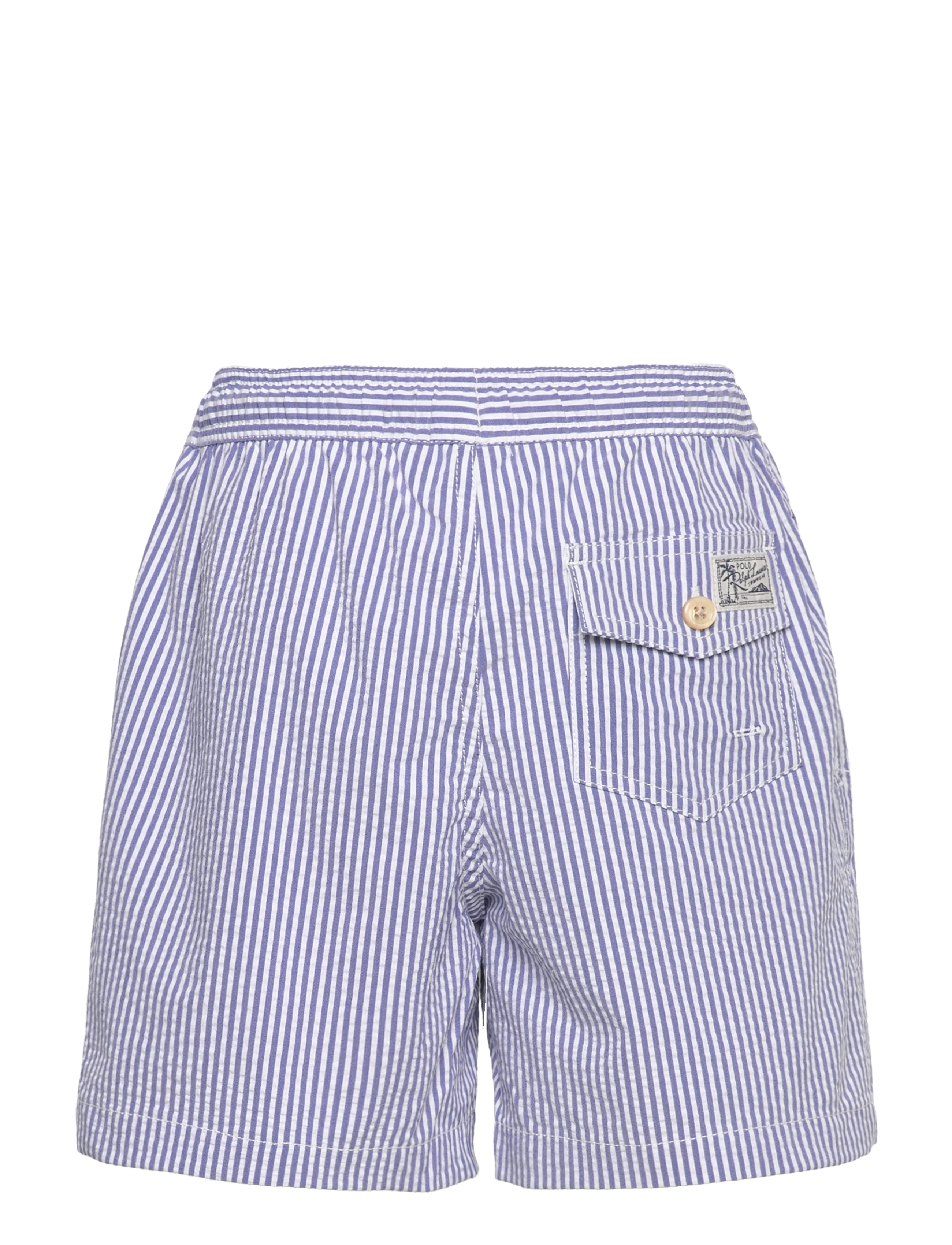Ralph Lauren Kids - Traveler Seersucker Swim Trunk - cruise royal seer - 1
