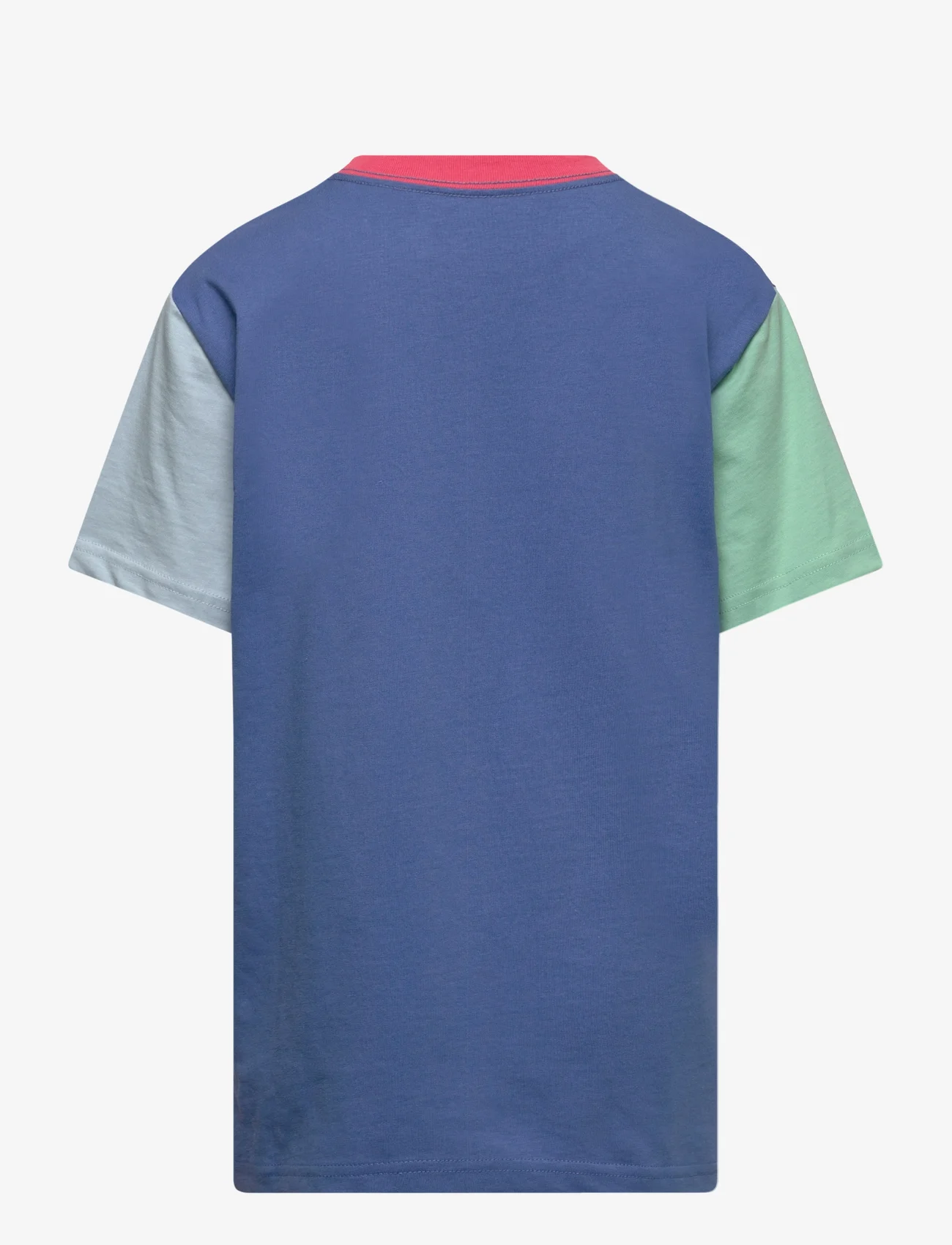 Ralph Lauren Kids - Polo Bear Color-Blocked Cotton Tee - kortärmade t-shirts - sp24 clb55 bear f - 1
