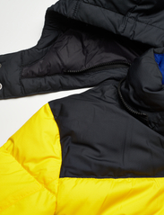 Ralph Lauren Kids - Water-Repellent Down Hooded Jacket - striukės ir švarkeliai - yellowfin/black - 2