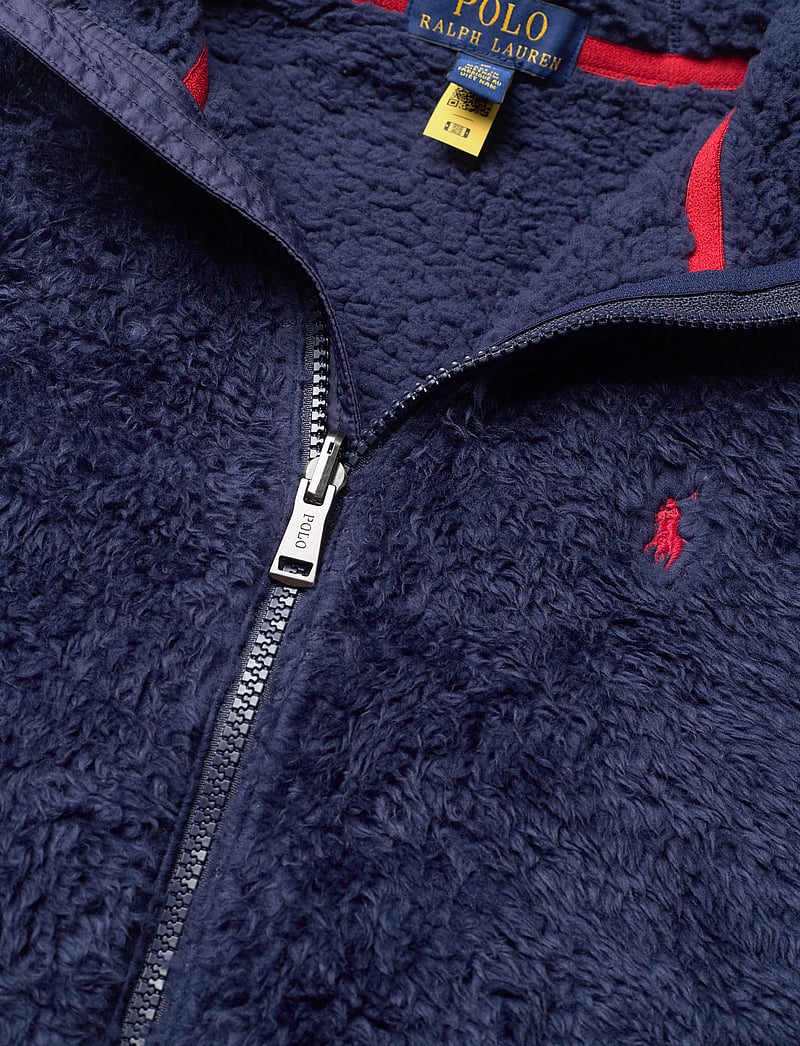 Ralph Lauren Kids - P-Layer 2 Teddy Fleece Jacket - newport navy - 2