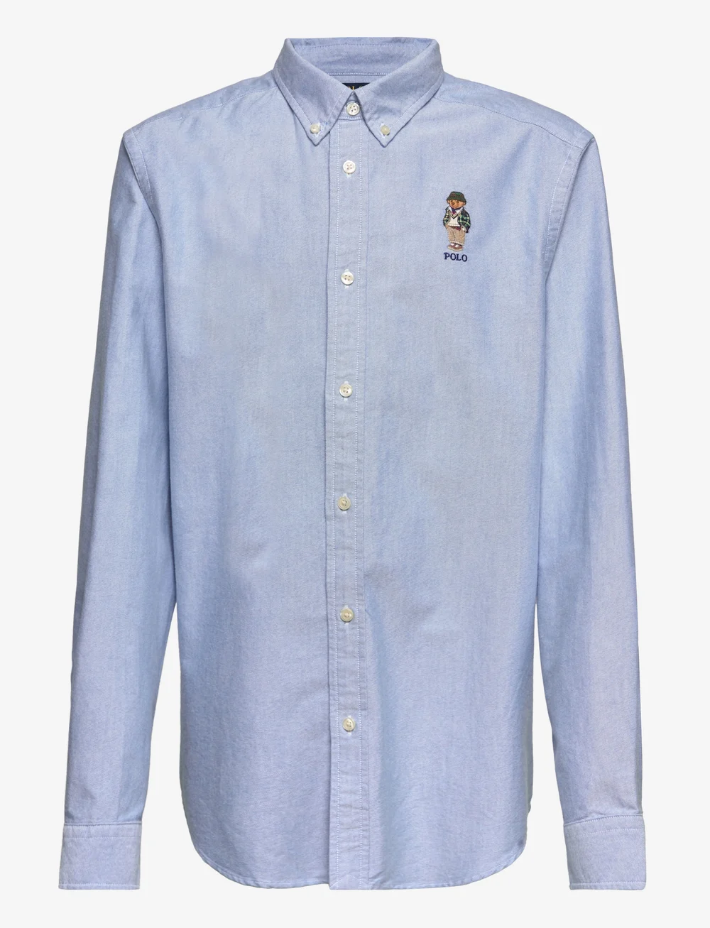 Polo bear top cotton oxford shirt
