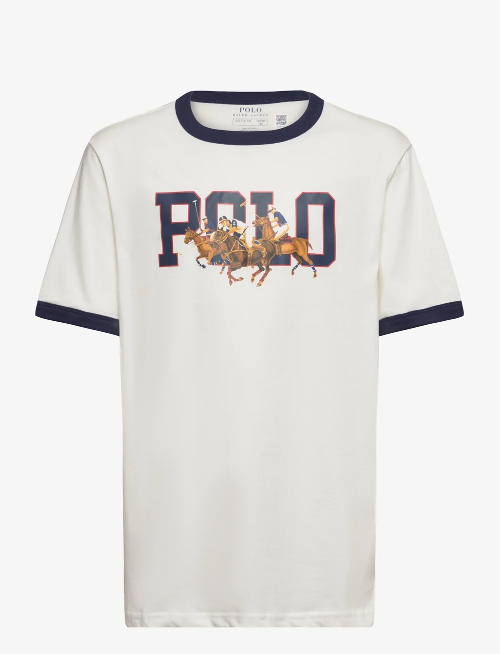 Polo ralph lauren graphic tee cheap