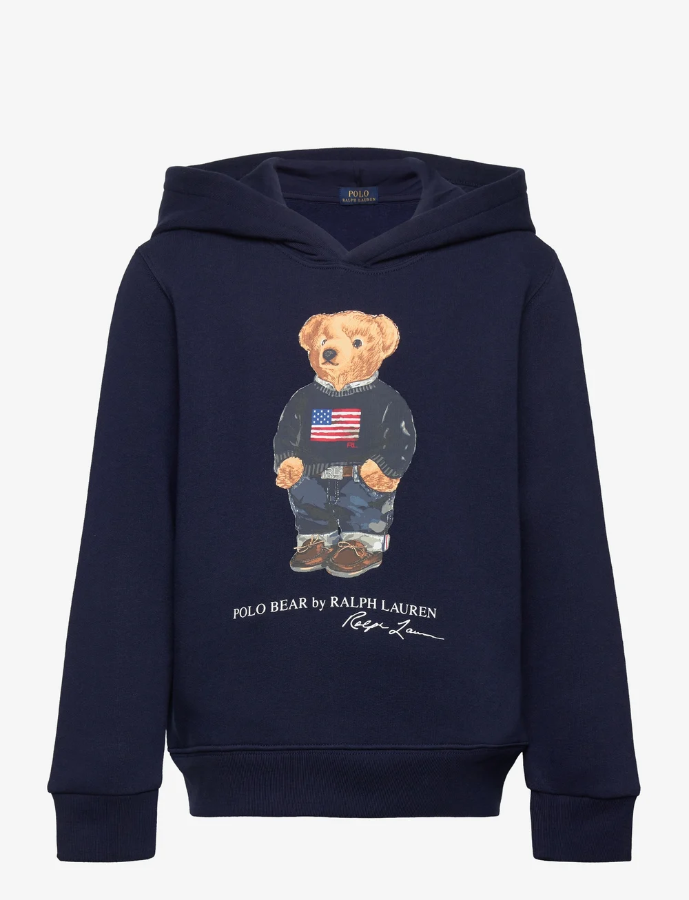 Ralph Lauren Kids Polo Bear Fleece Hoodie Hoodies Boozt