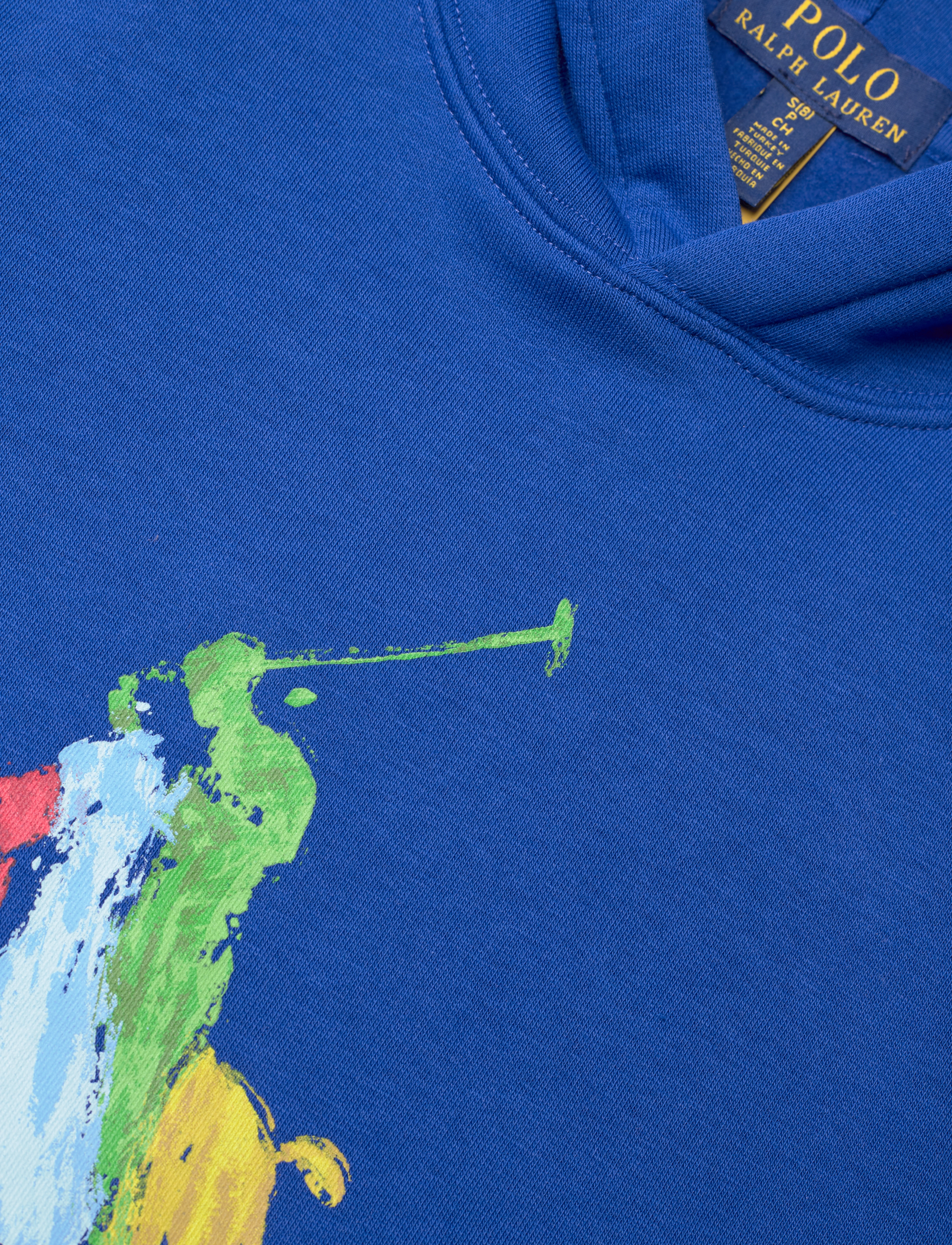 Ralph Lauren Kids - Big Pony Fleece Hoodie - sapphire star - 2