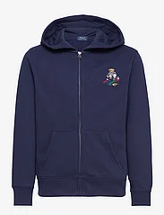 Ralph Lauren Kids - Polo Bear Fleece Full-Zip Hoodie - hoodies - cr23 nwprt nvy co - 0