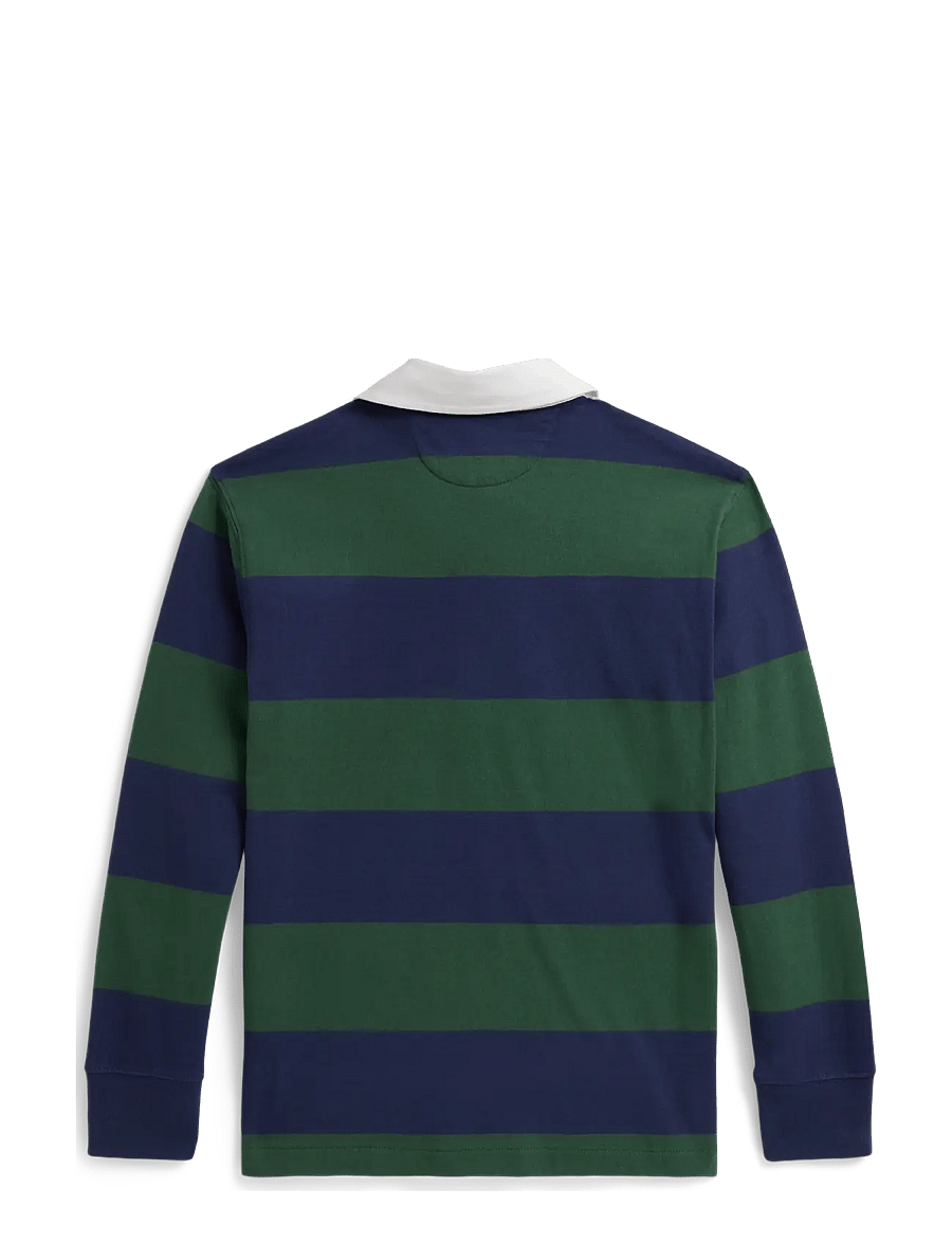 Ralph Lauren Kids - The Iconic Rugby Shirt - langärmelig poloshirt - verano green/rustic navy - 1