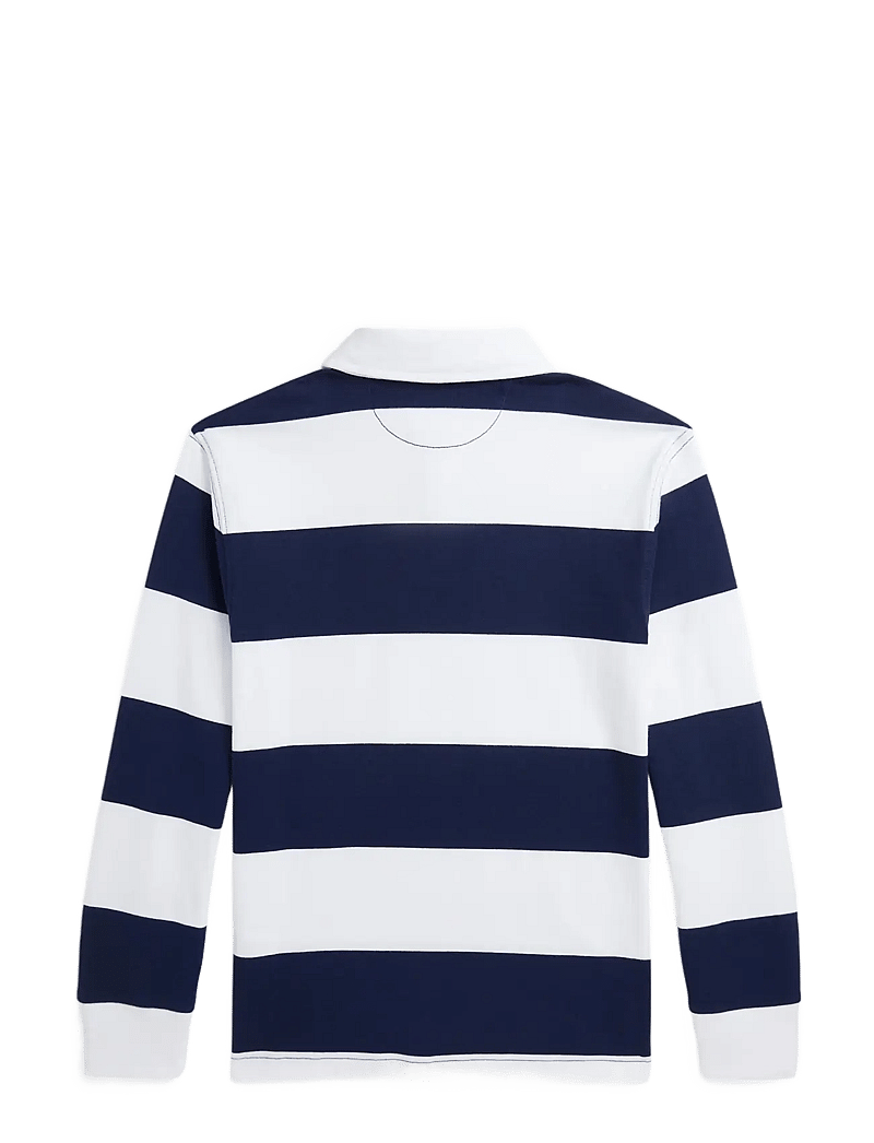 Ralph Lauren Kids - The Iconic Rugby Shirt - langärmelig poloshirt - white/cruise navy - 2