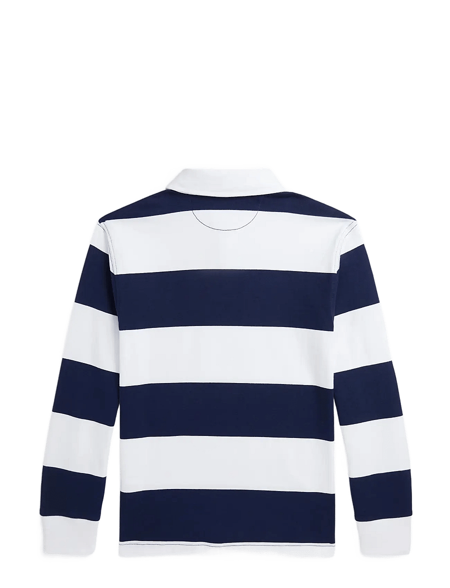 Ralph Lauren Kids - The Iconic Rugby Shirt - polos à manches longues - white/cruise navy - 2
