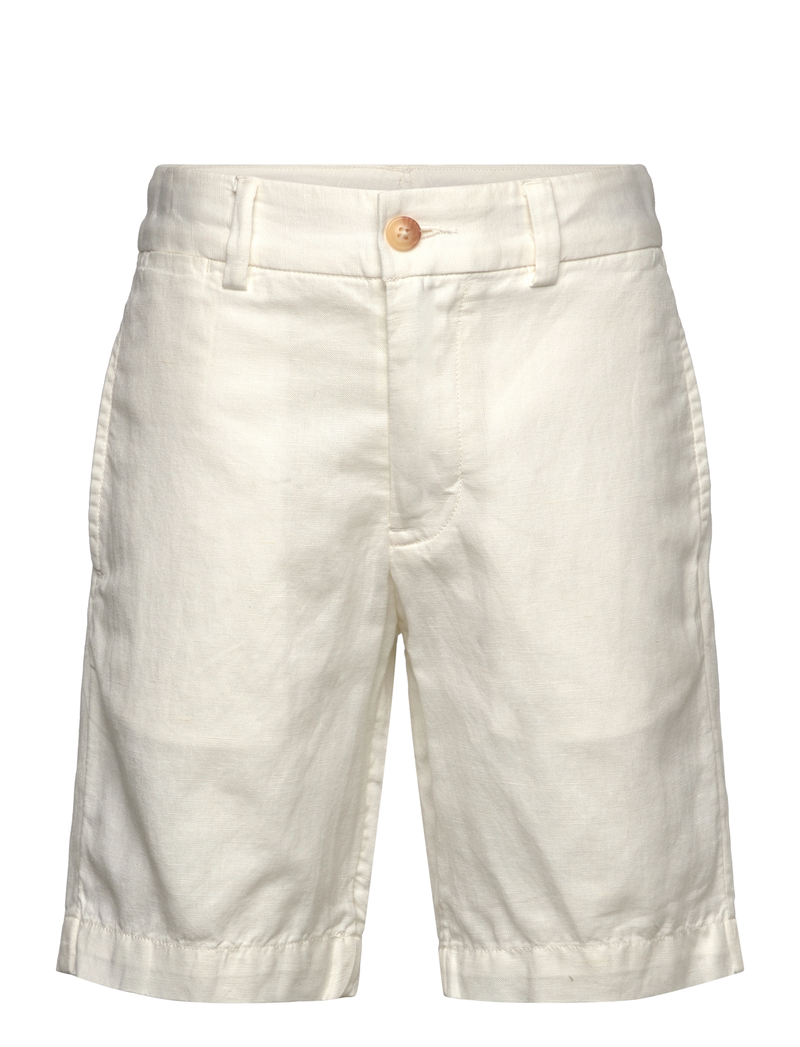 Ralph Lauren Kids Straight Fit Linen-Cotton Short - Underdele - DECKWASH WHITE / cream