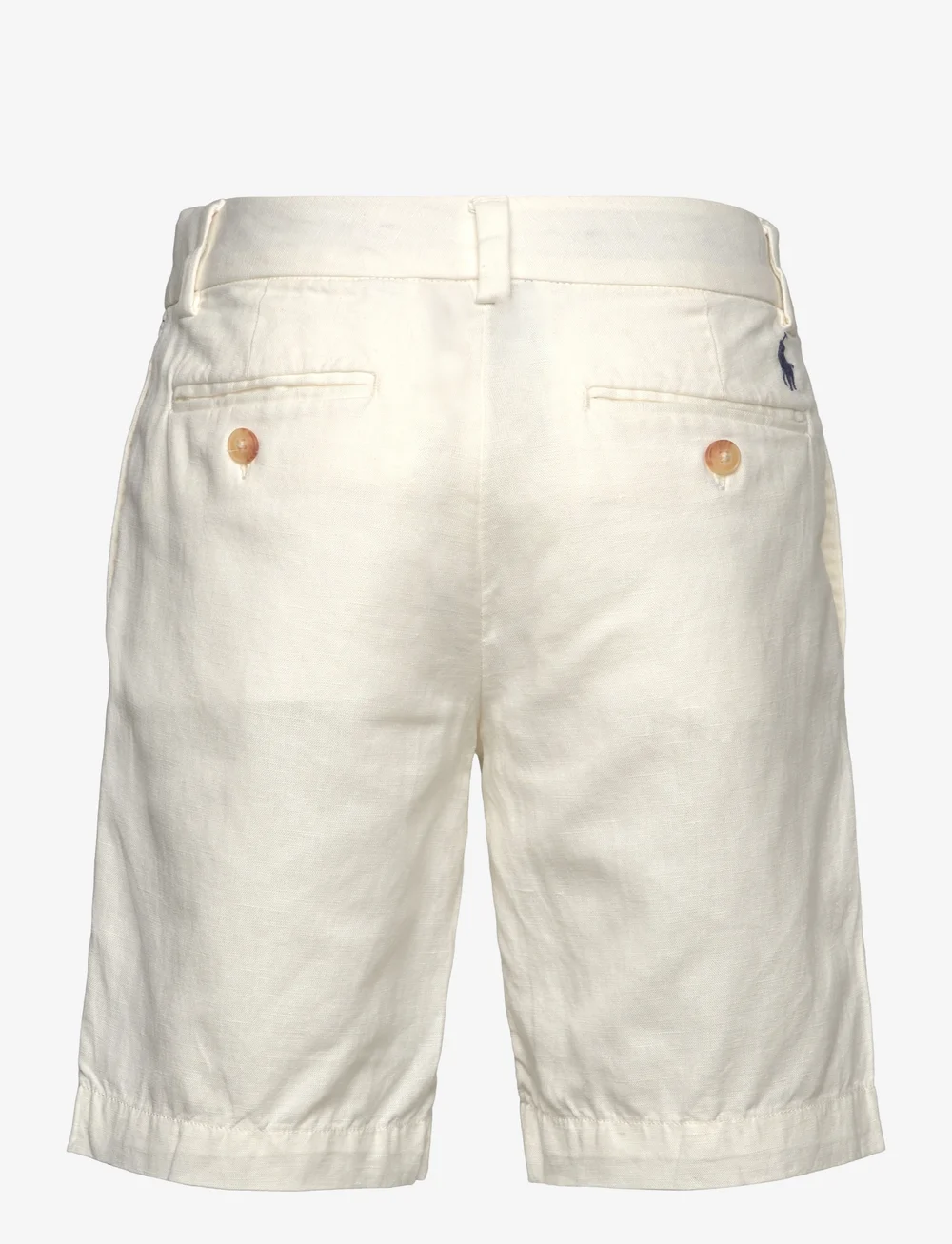 Ralph Lauren Kids - Straight Fit Linen-Cotton Short - „chino“ stiliaus šortai - deckwash white - 1