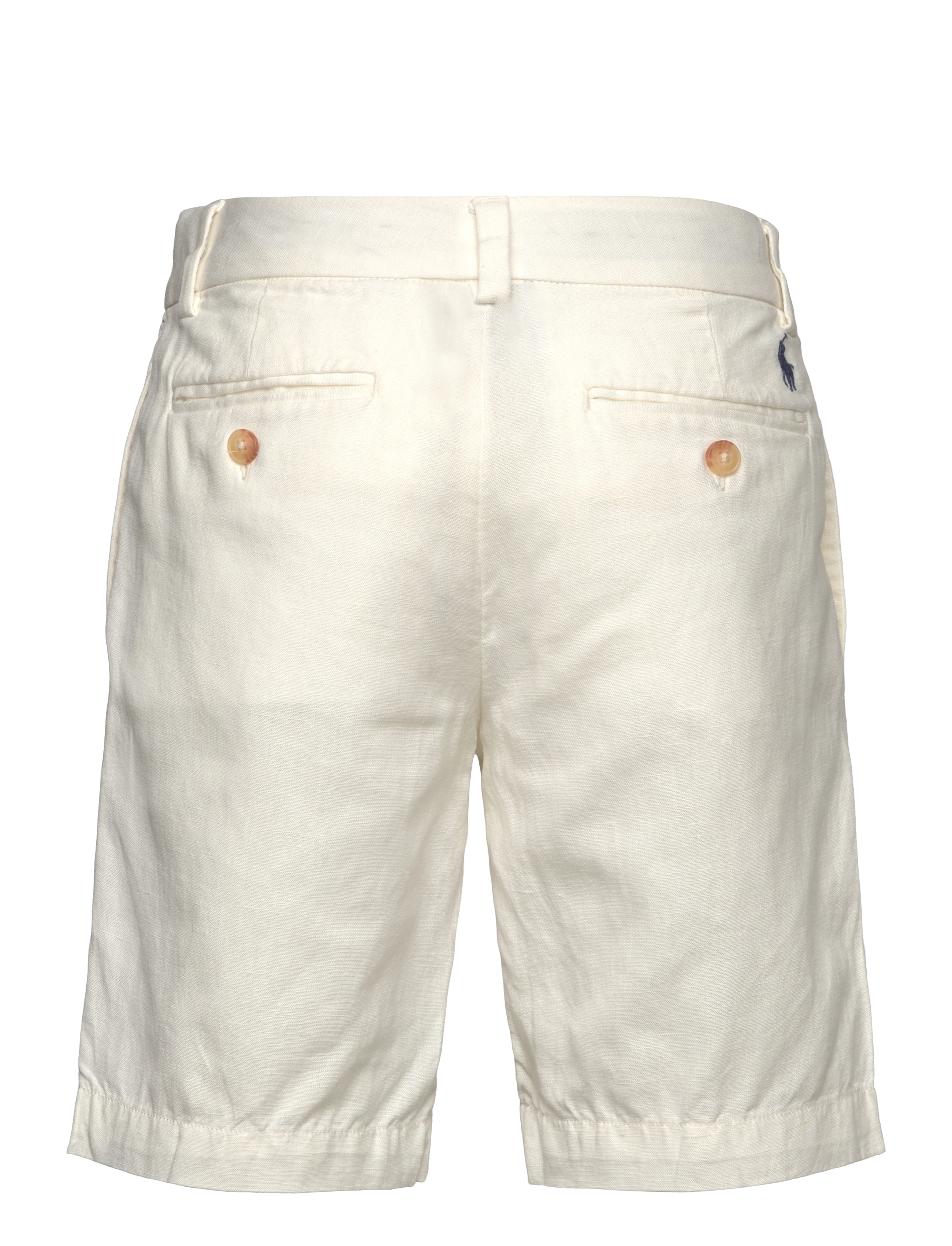Ralph Lauren Kids - Straight Fit Linen-Cotton Short - chino shorts - deckwash white - 1