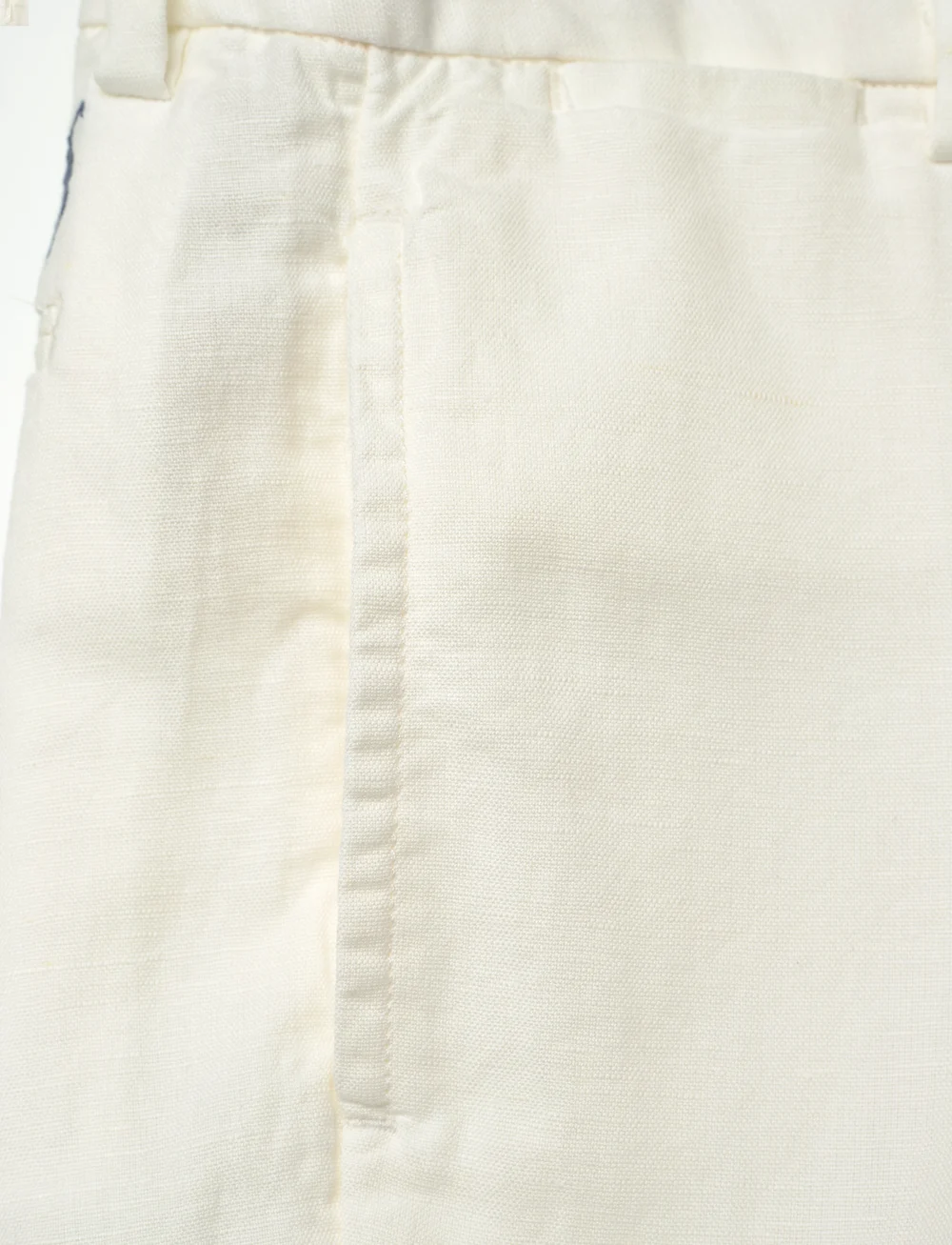 Ralph Lauren Kids - Straight Fit Linen-Cotton Short - „chino“ stiliaus šortai - deckwash white - 2