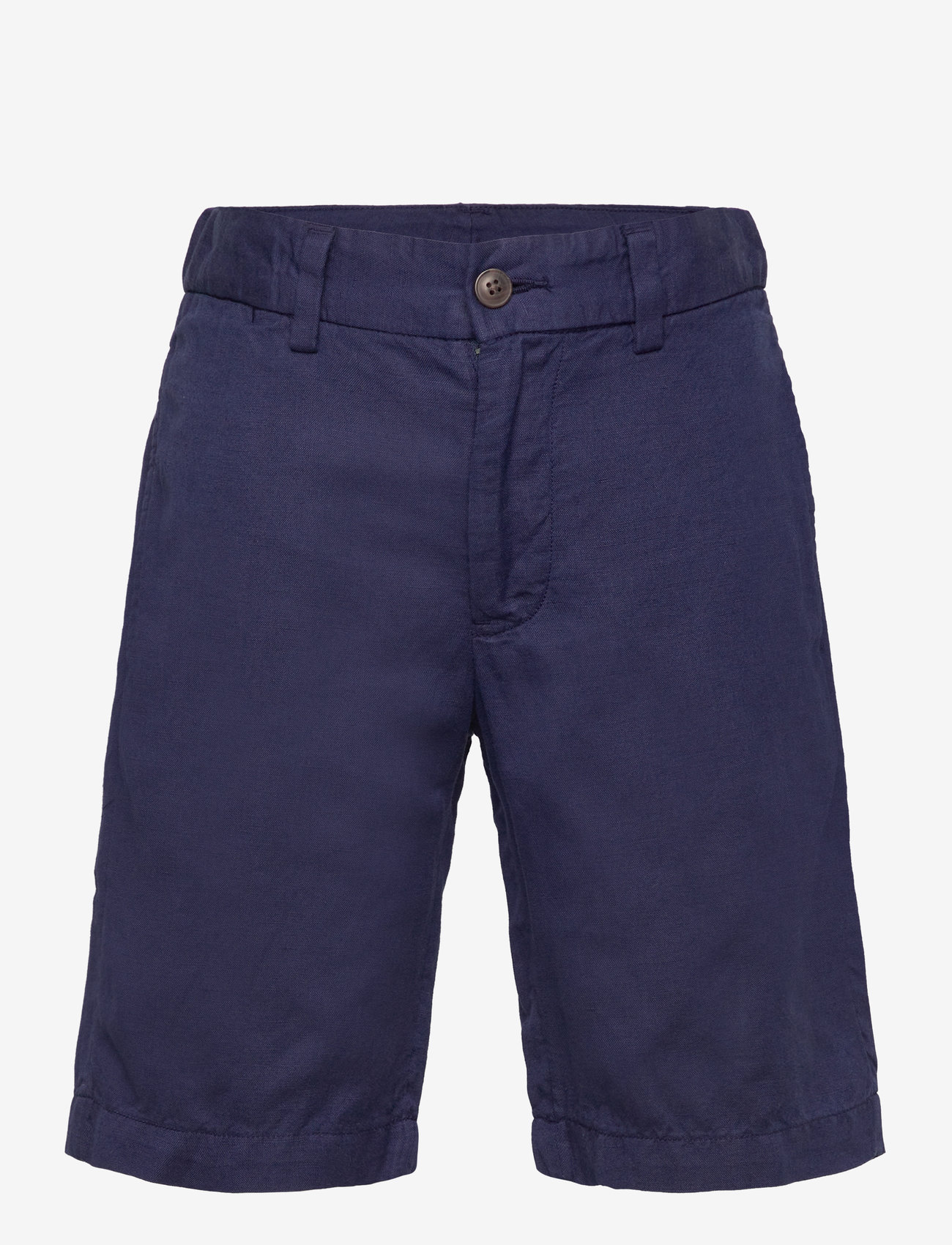 Ralph Lauren Kids - Straight Fit Linen-Cotton Short - chino shorts - newport navy - 0