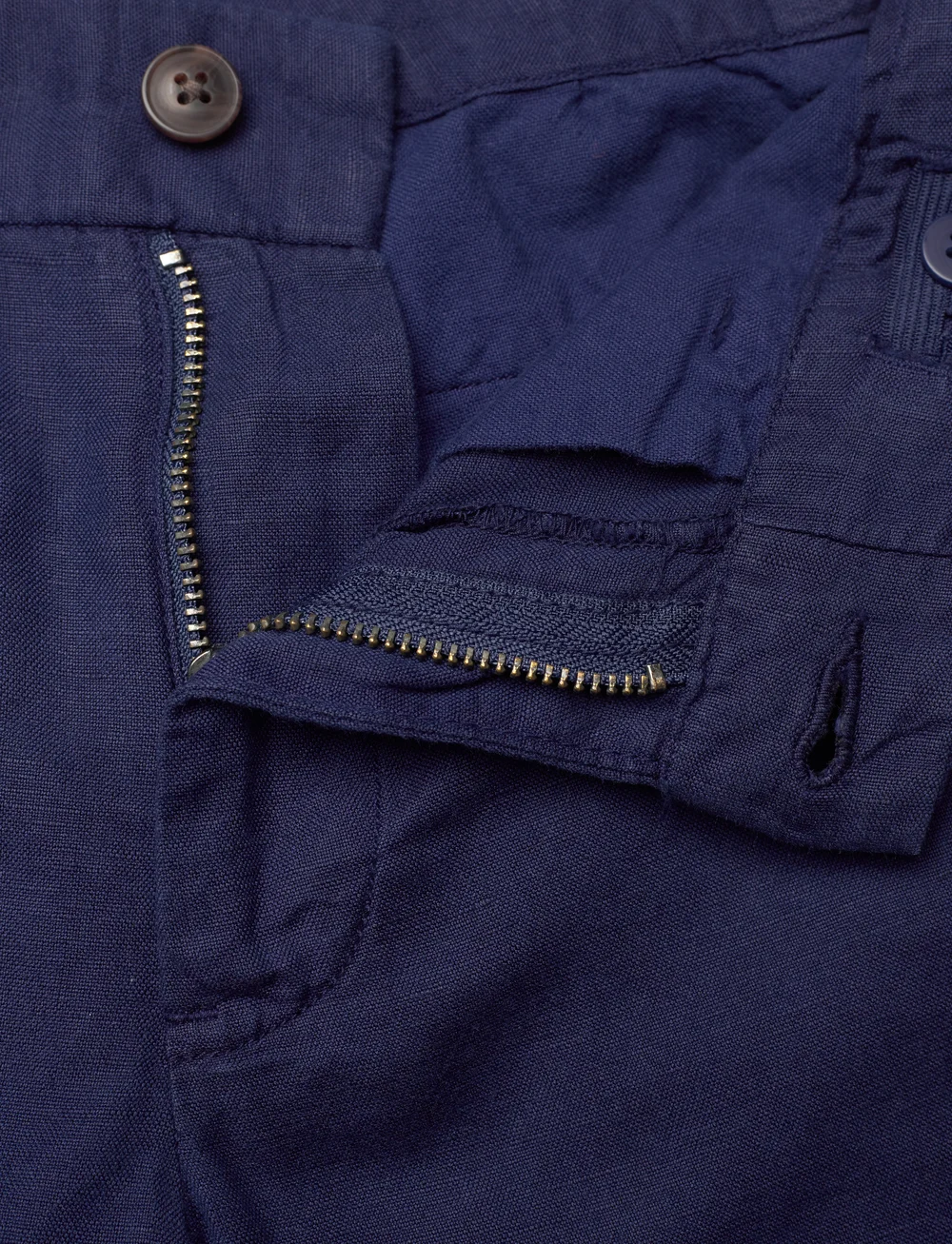 Ralph Lauren Kids - Straight Fit Linen-Cotton Short - chino shorts - newport navy - 3