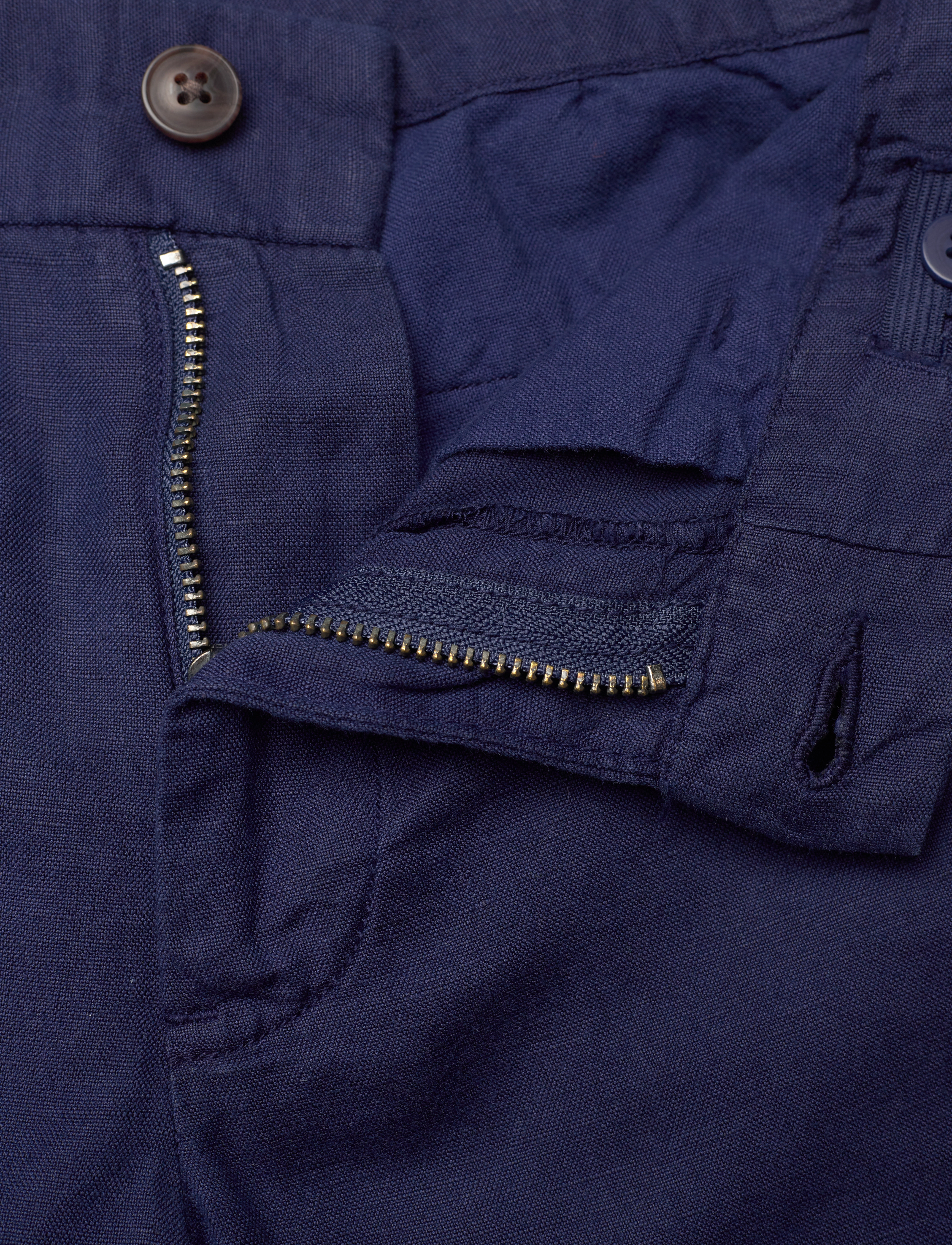 Ralph Lauren Kids - Straight Fit Linen-Cotton Short - chino shorts - newport navy - 3