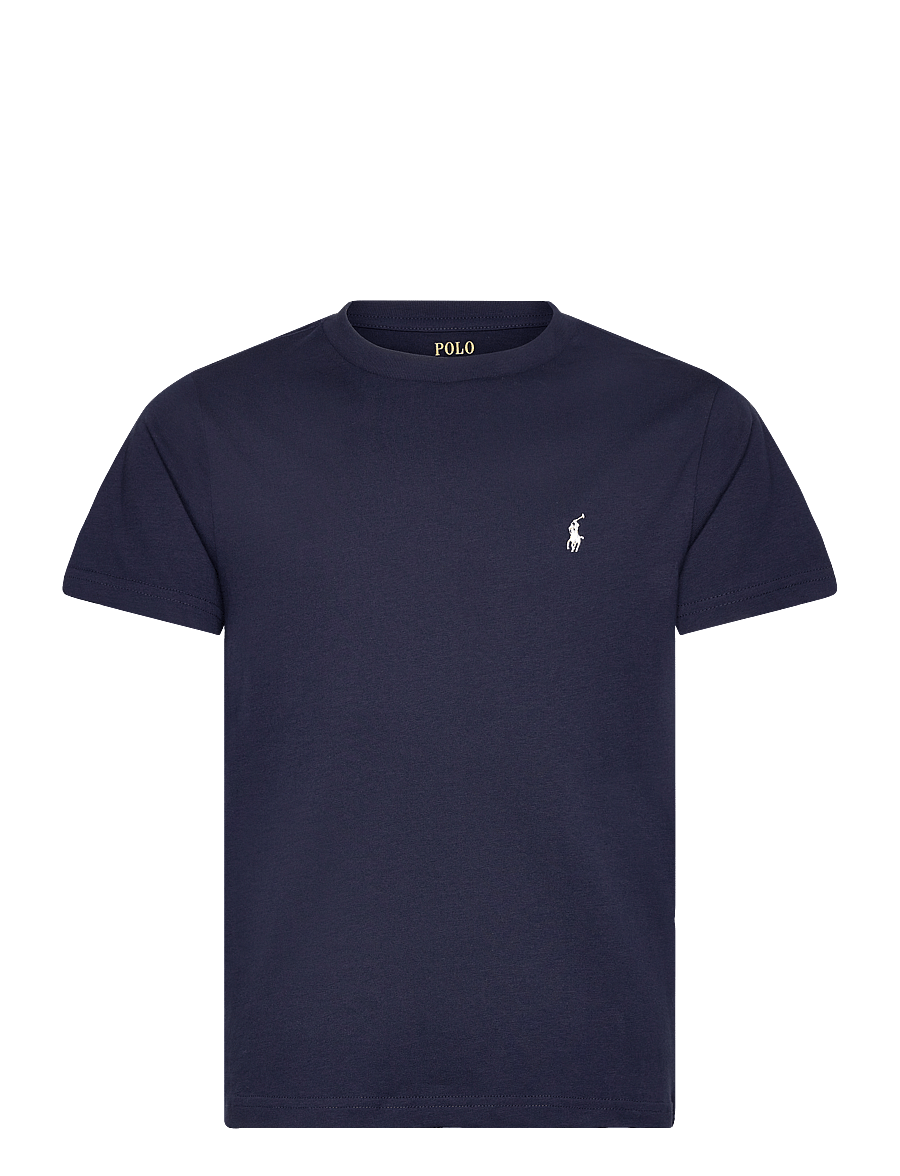 Ralph Lauren Kids - Logo Cotton Jersey Tee - newport navy - 0
