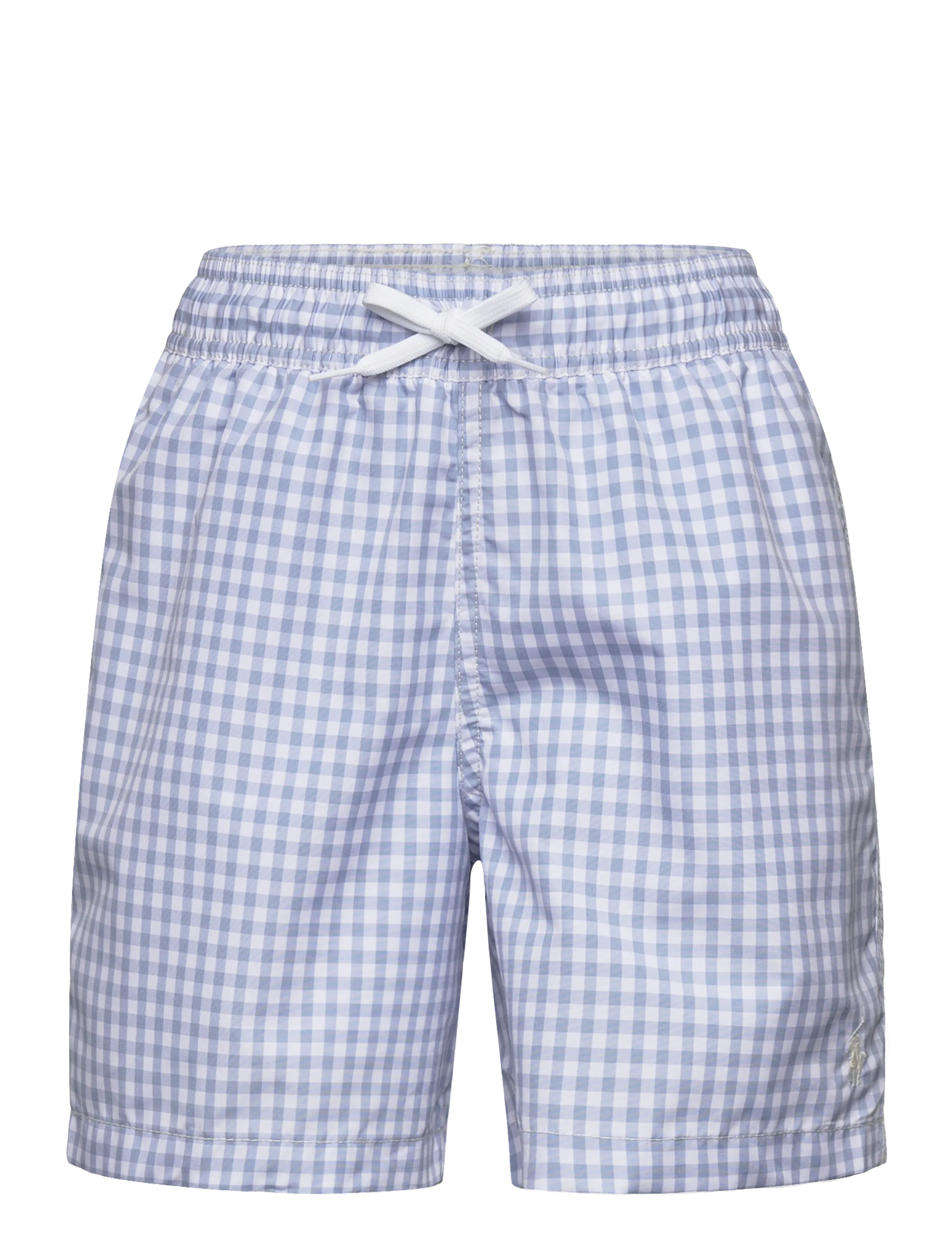 Ralph Lauren Kids RECYCLED POLY-TRAVLR SHORT-SW-TRN - Riided - ESTATE BLUE GINGH / white