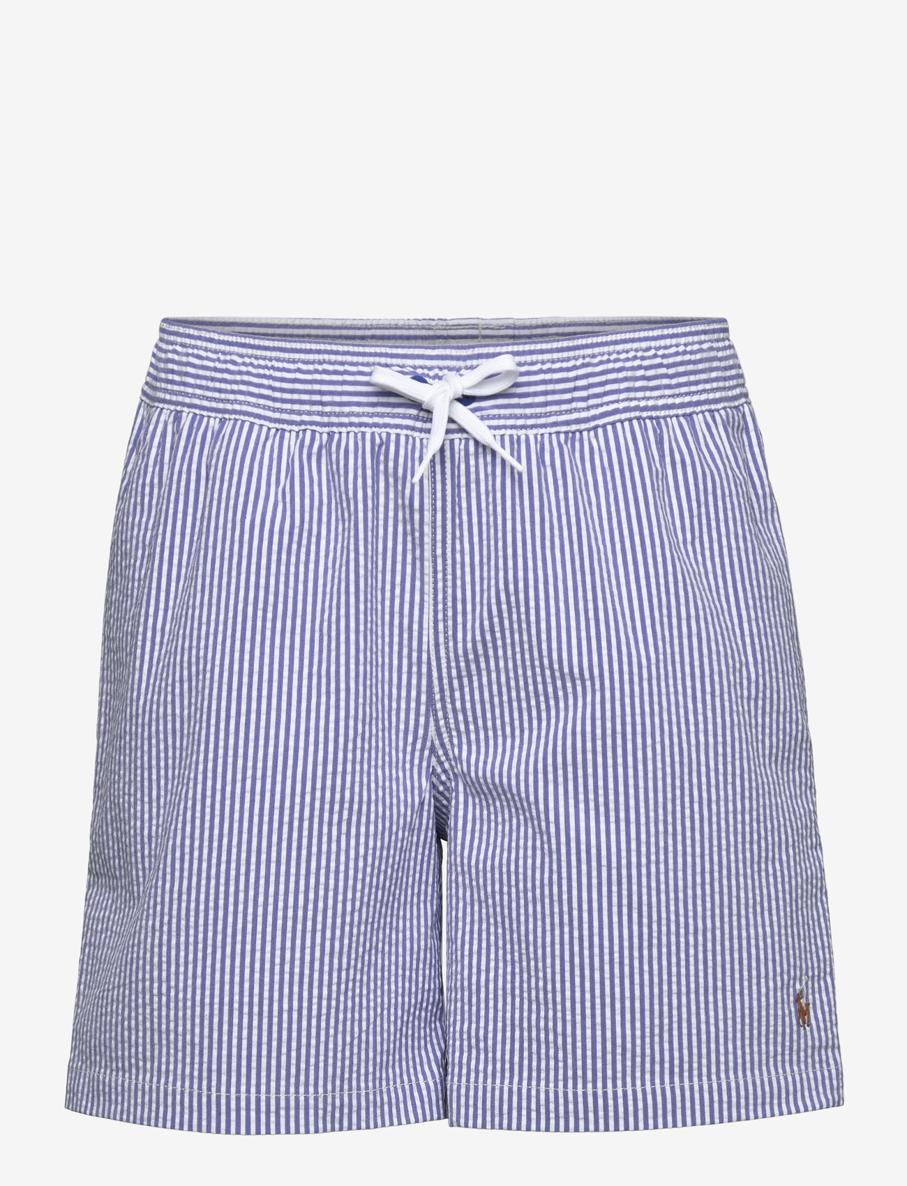Ralph Lauren Kids - Traveler Stretch Seersucker Swim Trunk - swimshorts - cruise royal - 0