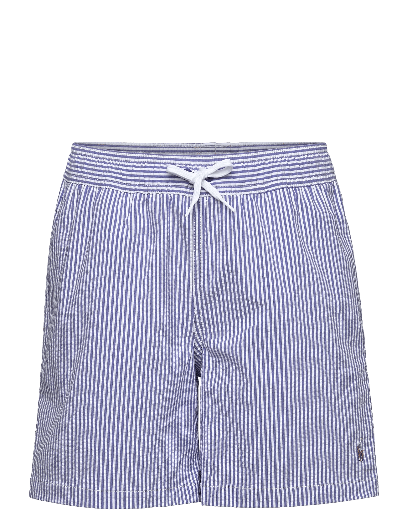 Traveler Stretch Seersucker Swim Trunk - CRUISE ROYAL