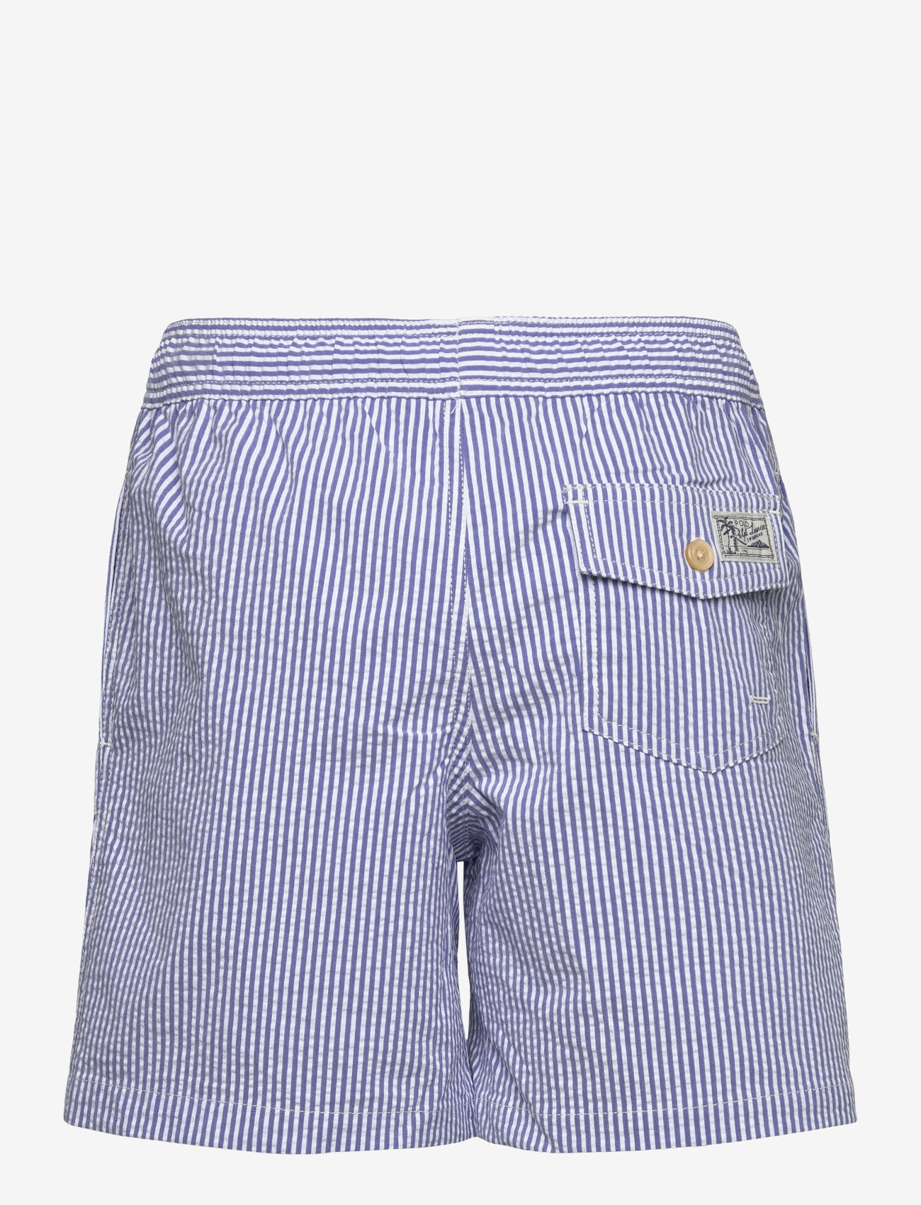 Ralph Lauren Kids - Traveler Stretch Seersucker Swim Trunk - swimshorts - cruise royal - 1
