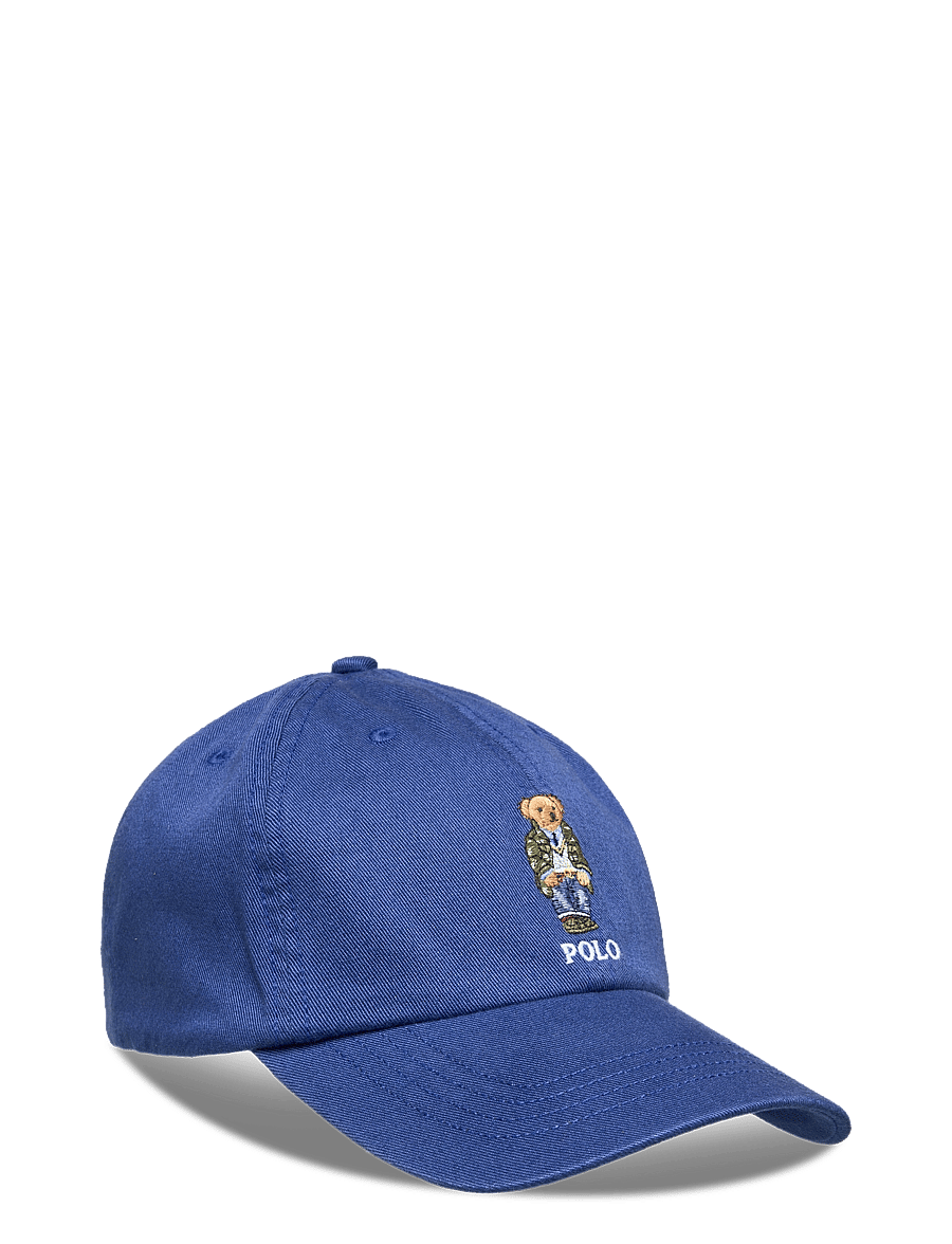 Ralph Lauren Kids - Polo Bear Cotton Twill Ball Cap - beach royal - 0