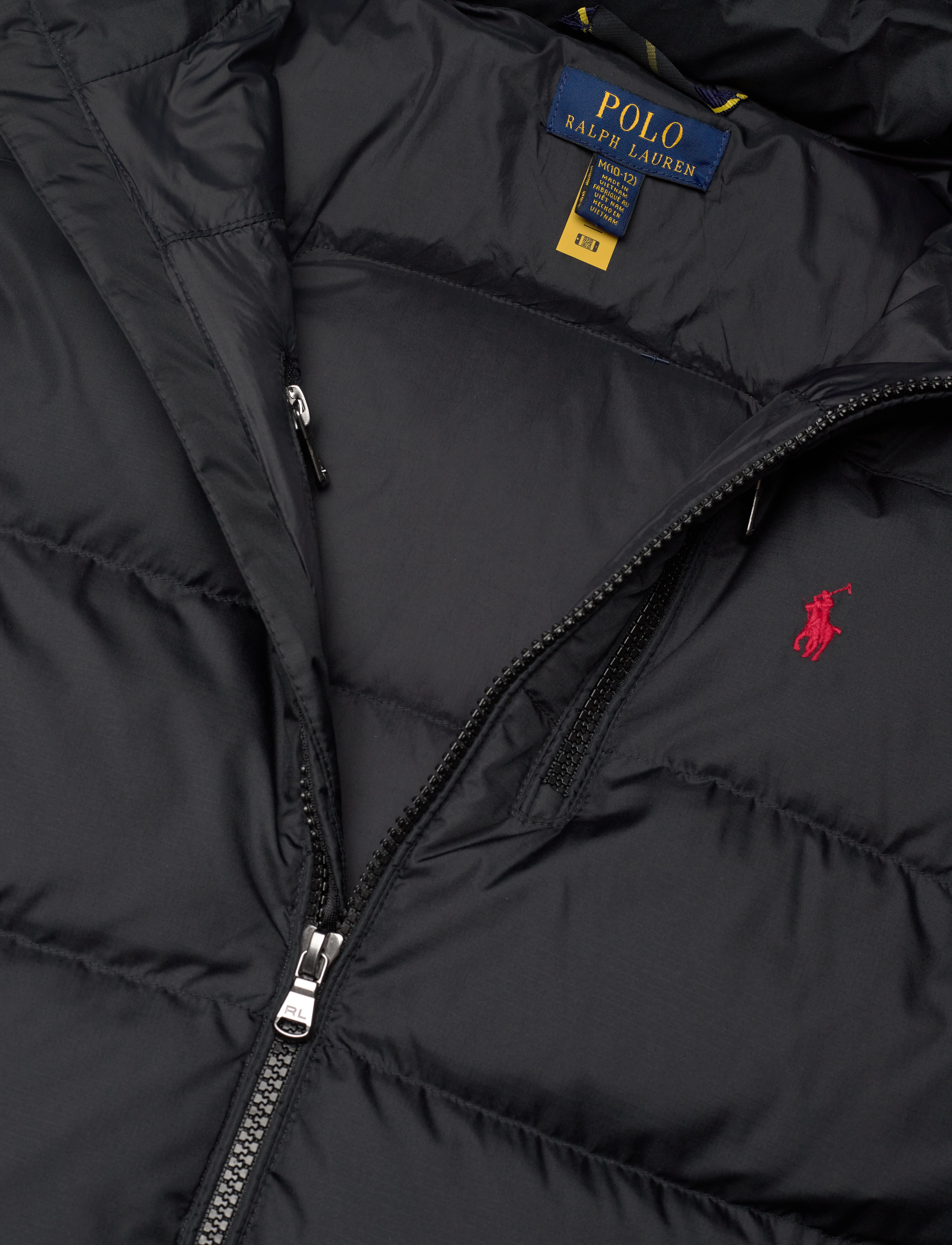 Ralph Lauren Kids - Ripstop Down Hooded Jacket - polo black - 2