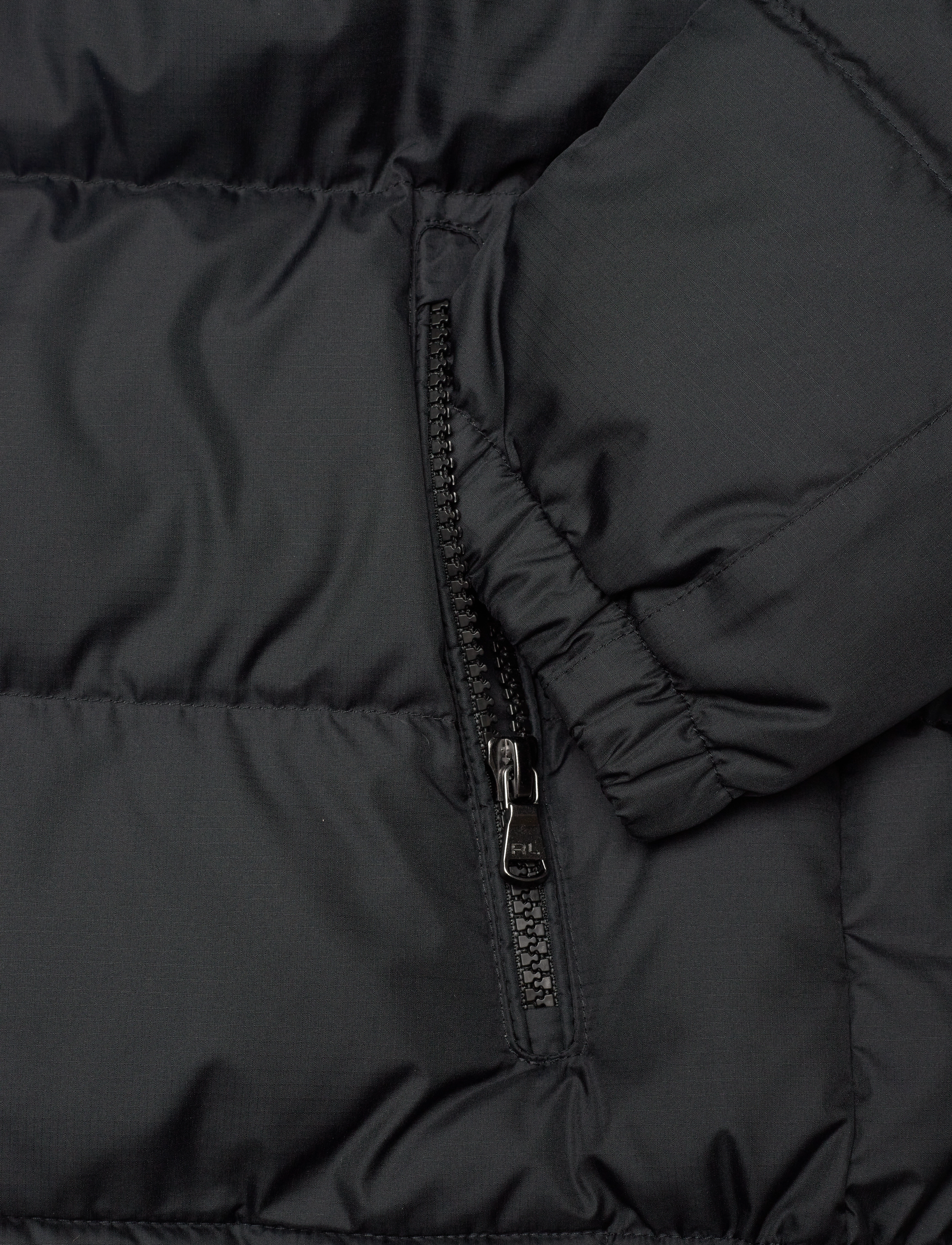 Ralph Lauren Kids - Ripstop Down Hooded Jacket - polo black - 3
