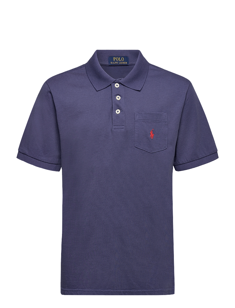 Ralph Lauren Kids Cotton Jersey Pocket Polo Shirt – short-sleeved