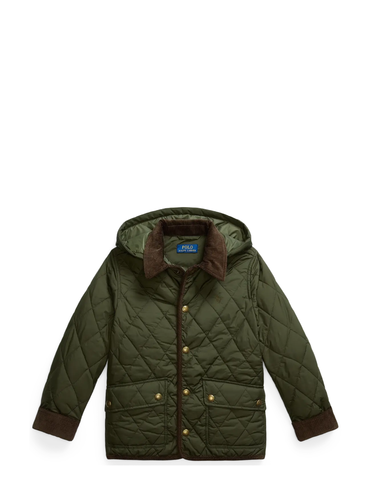 Ralph Lauren Kids Hooded Barn Jacket - Polo Ralph Lauren - COMPANY OLIVE/C8496 / khaki/green