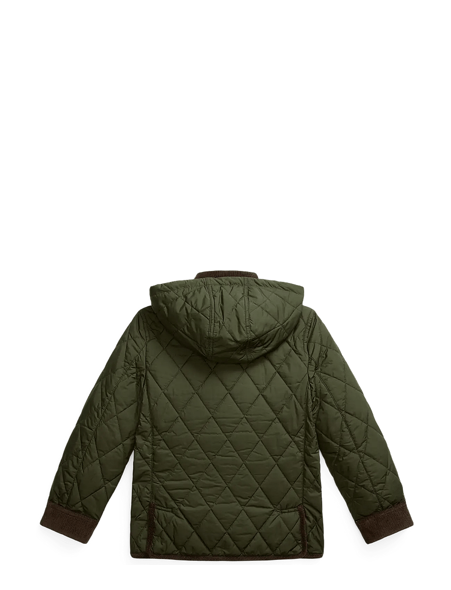 Ralph Lauren Kids - Hooded Barn Jacket - steppjacken - company olive/c8496 - 1
