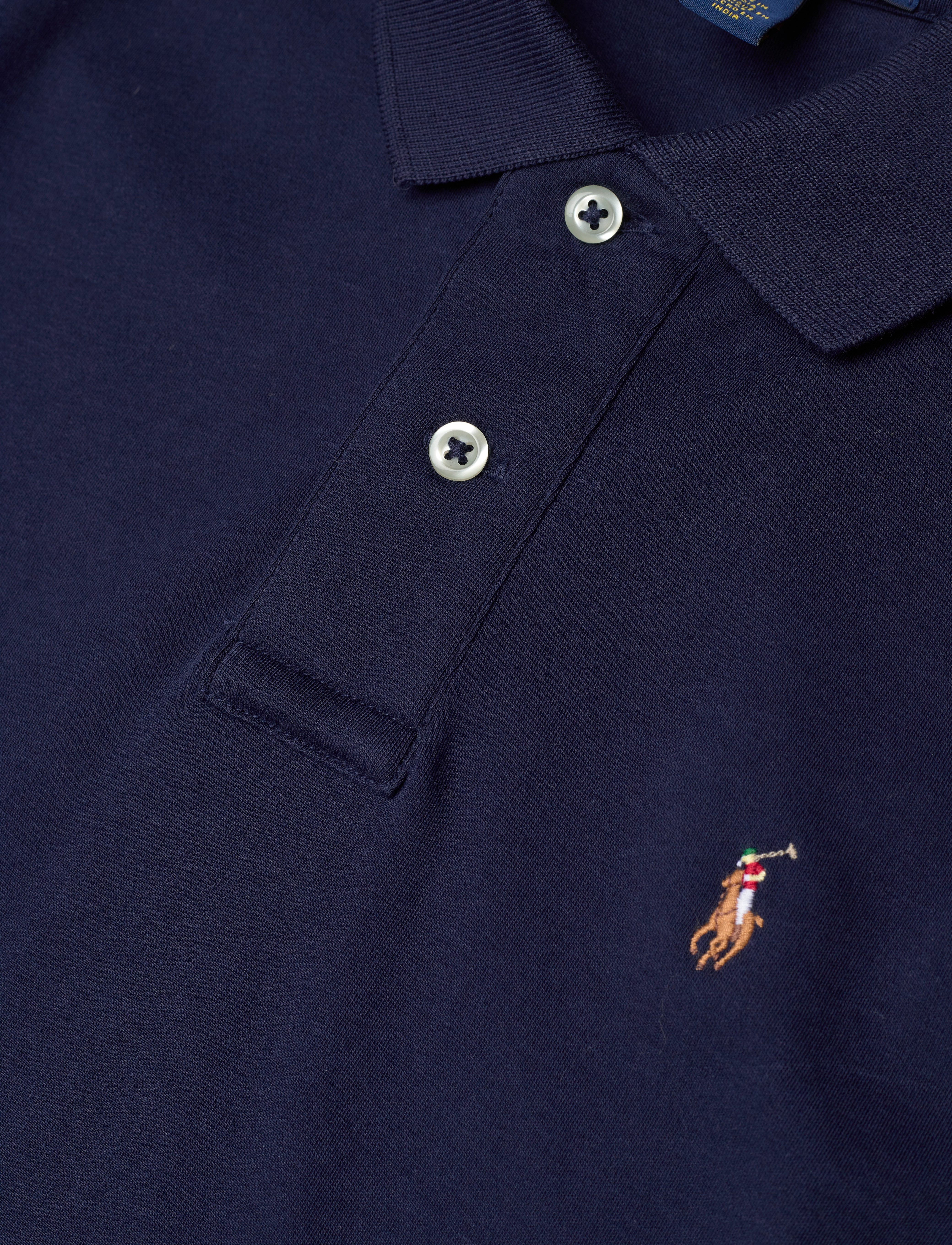 Ralph Lauren Kids - 50/1 INTERLOCK-SSKCMULTPPM1-KN-PSH - lühikeste varrukatega polod - refined navy - 2